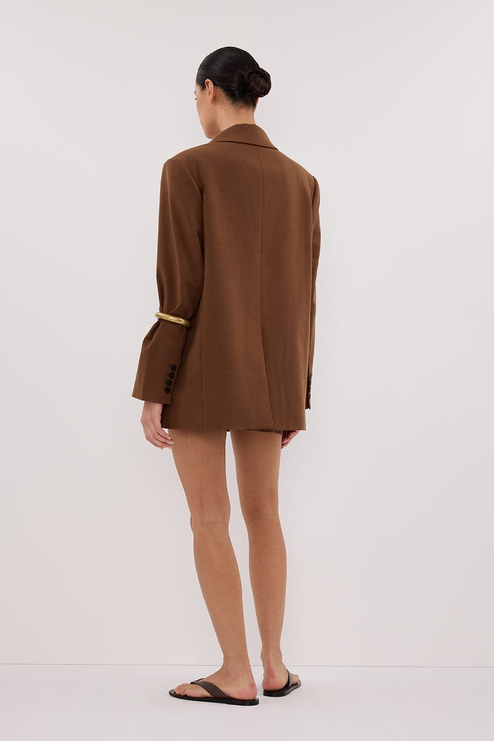 HARLEY RUST BOYFRIEND BLAZER Clothing DISSH Boutiques 