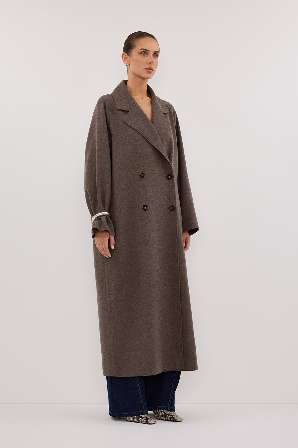 YORK COFFEE WOOL BLEND COAT Clothing DISSH Boutiques 