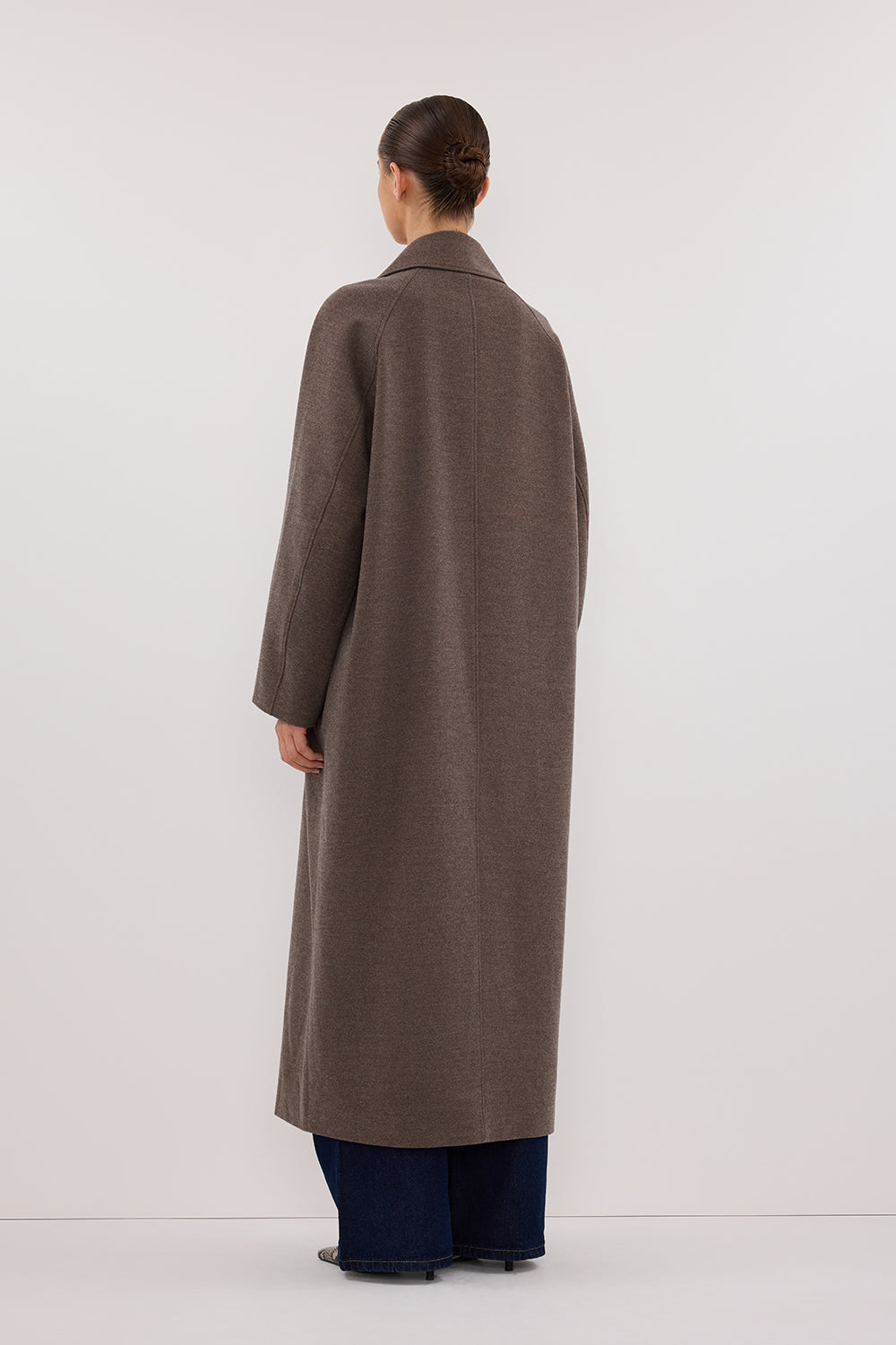 YORK COFFEE WOOL BLEND COAT Clothing DISSH Boutiques 