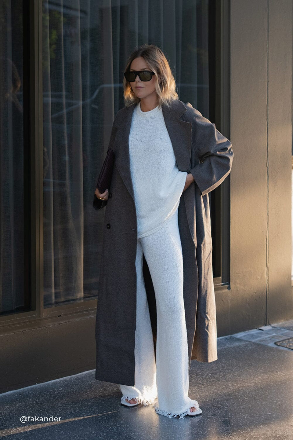 YORK COFFEE WOOL BLEND COAT Clothing DISSH Boutiques 