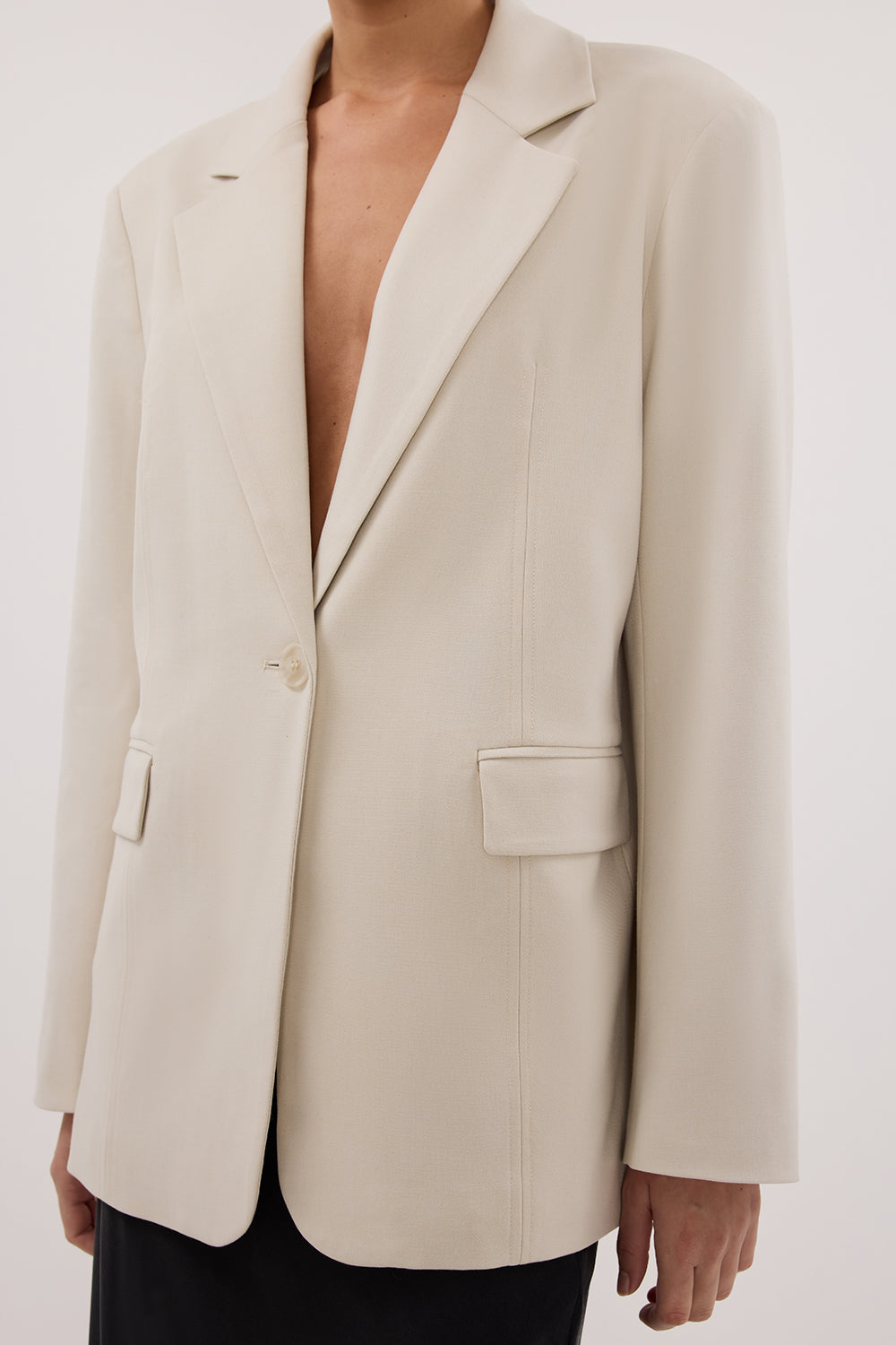 EDEN PLASTER BOXY BLAZER Clothing DISSH Boutiques 