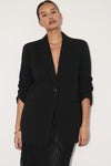 WESTWOOD BLACK OVERSIZED BOYFRIEND BLAZER