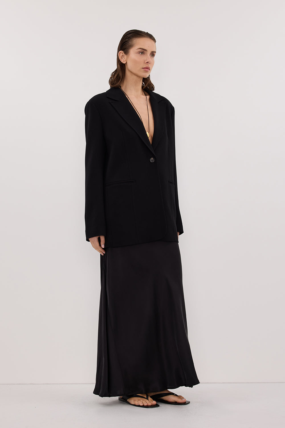 WESTWOOD BLACK BOYFRIEND BLAZER Clothing DISSH Boutiques 