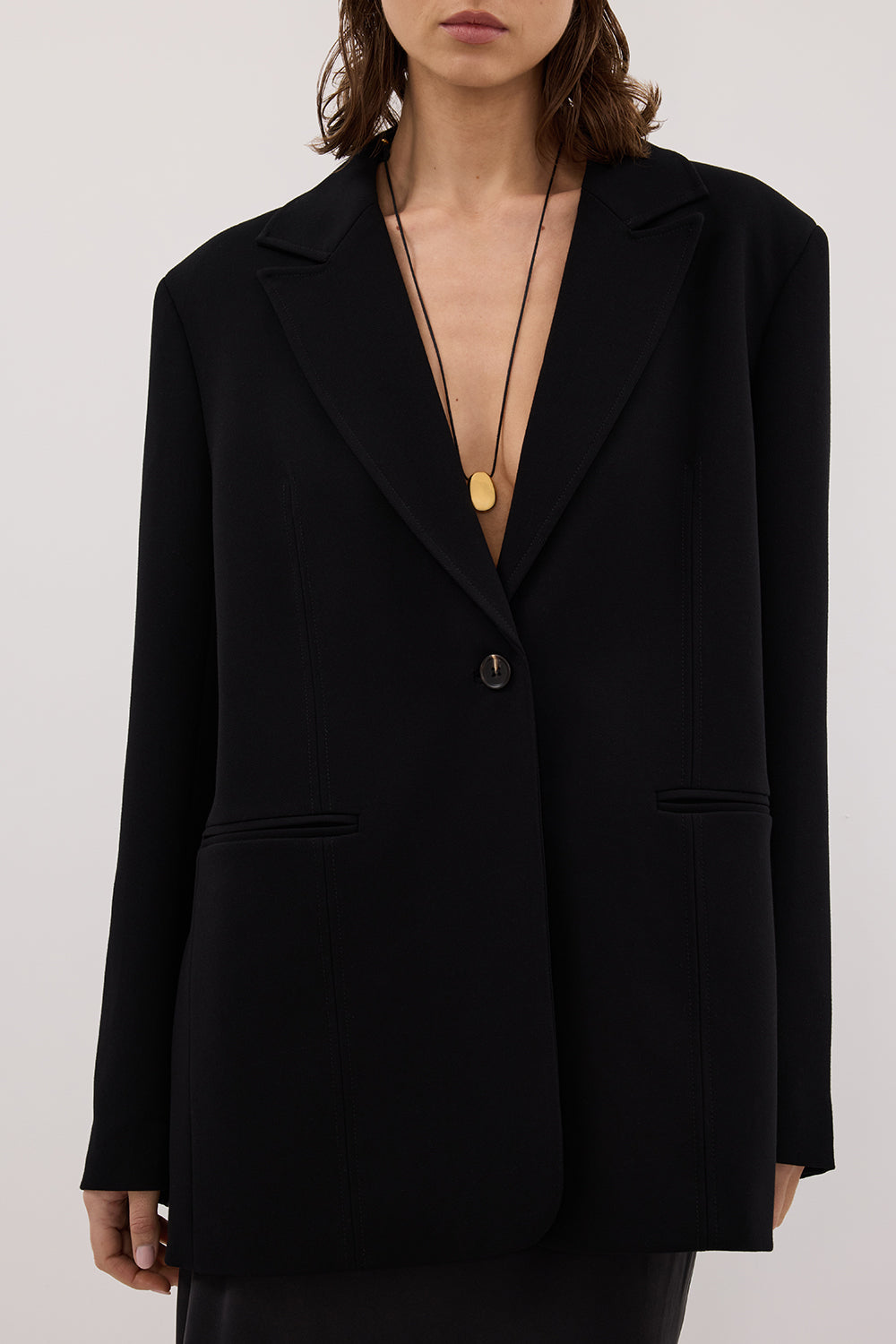 WESTWOOD BLACK BOYFRIEND BLAZER Clothing DISSH Boutiques 