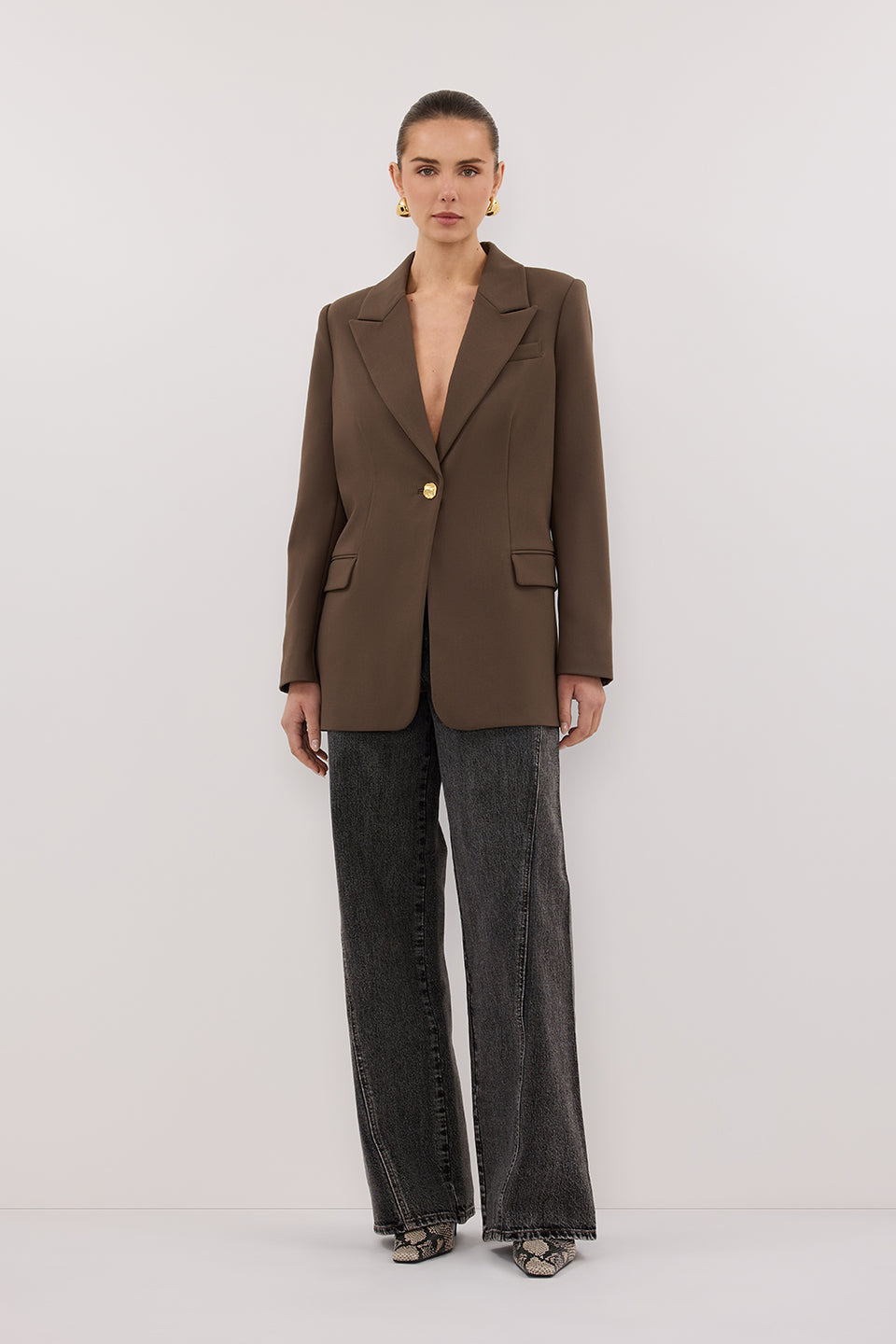 COHEN CLOVER CINCHED BLAZER Clothing DISSH Boutiques 
