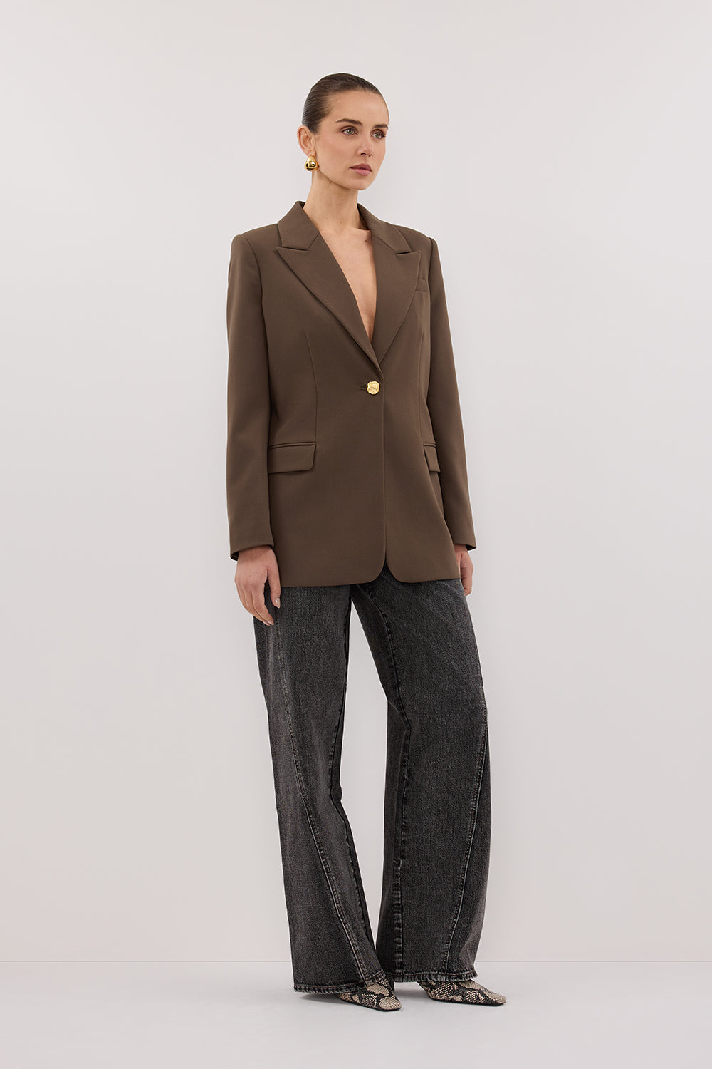 COHEN CLOVER CINCHED BLAZER Clothing DISSH Boutiques 
