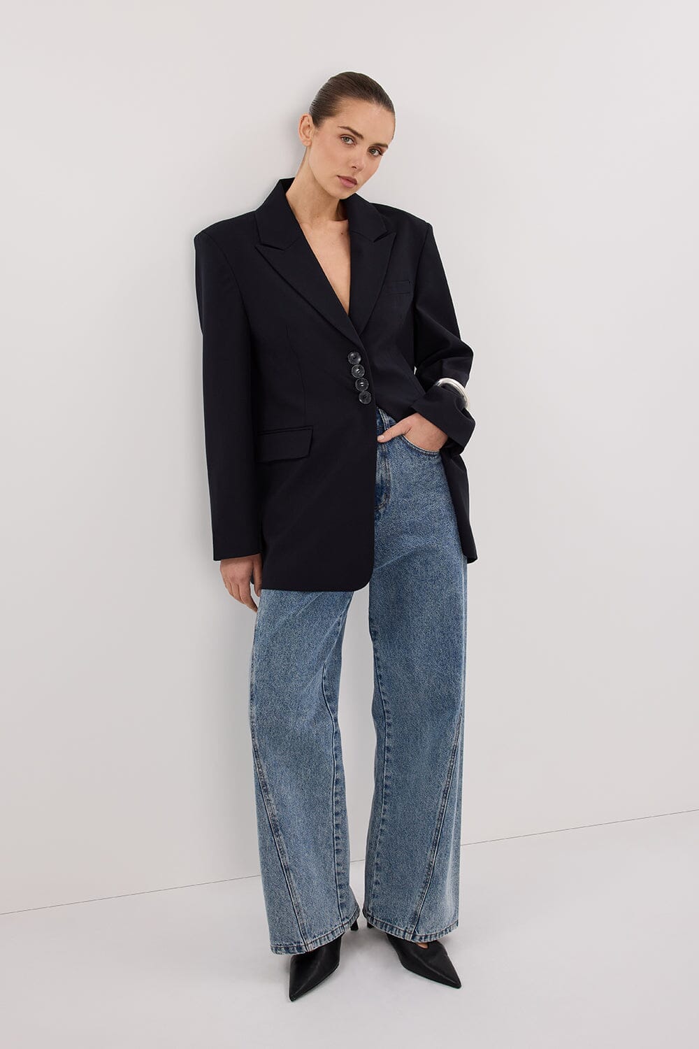 ANDIE INK BLAZER Clothing DISSH Boutiques 
