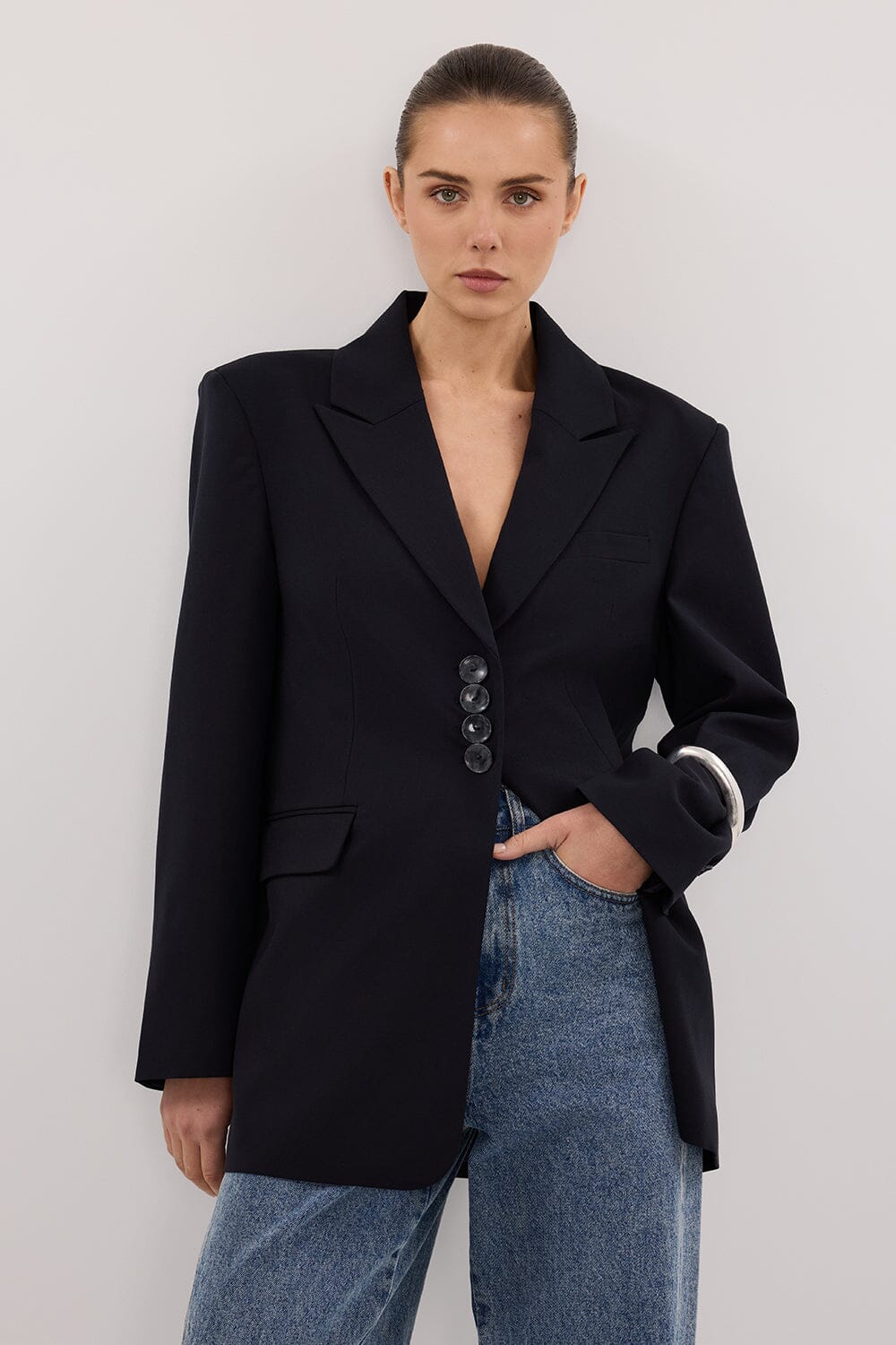 ANDIE INK BLAZER Clothing DISSH Boutiques 