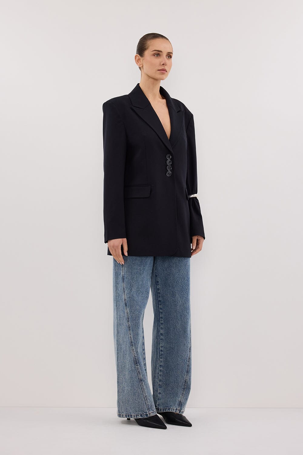 ANDIE INK BLAZER Clothing DISSH Boutiques 