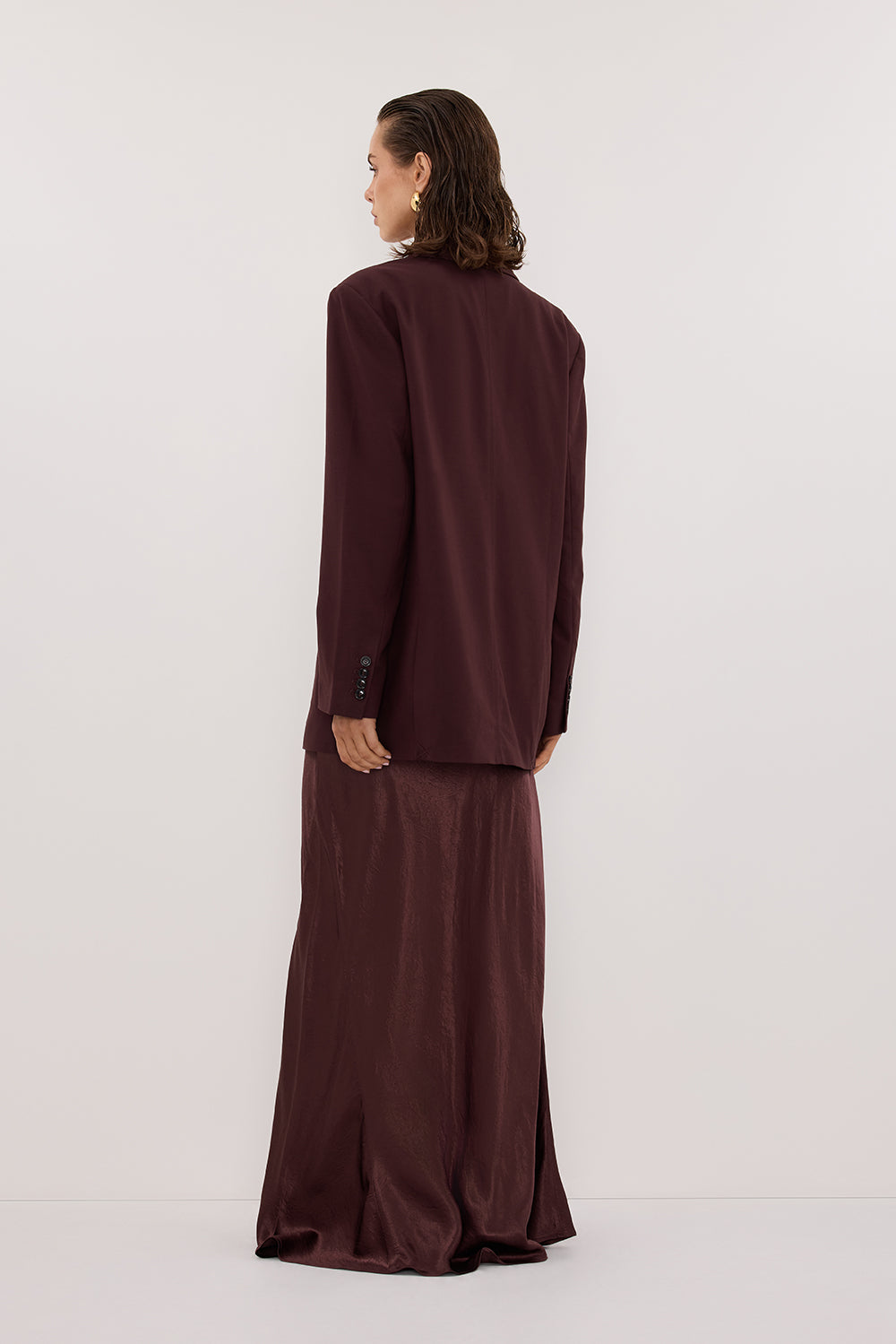 PRUE WALNUT OVERSIZED BLAZER Clothing DISSH Boutiques 
