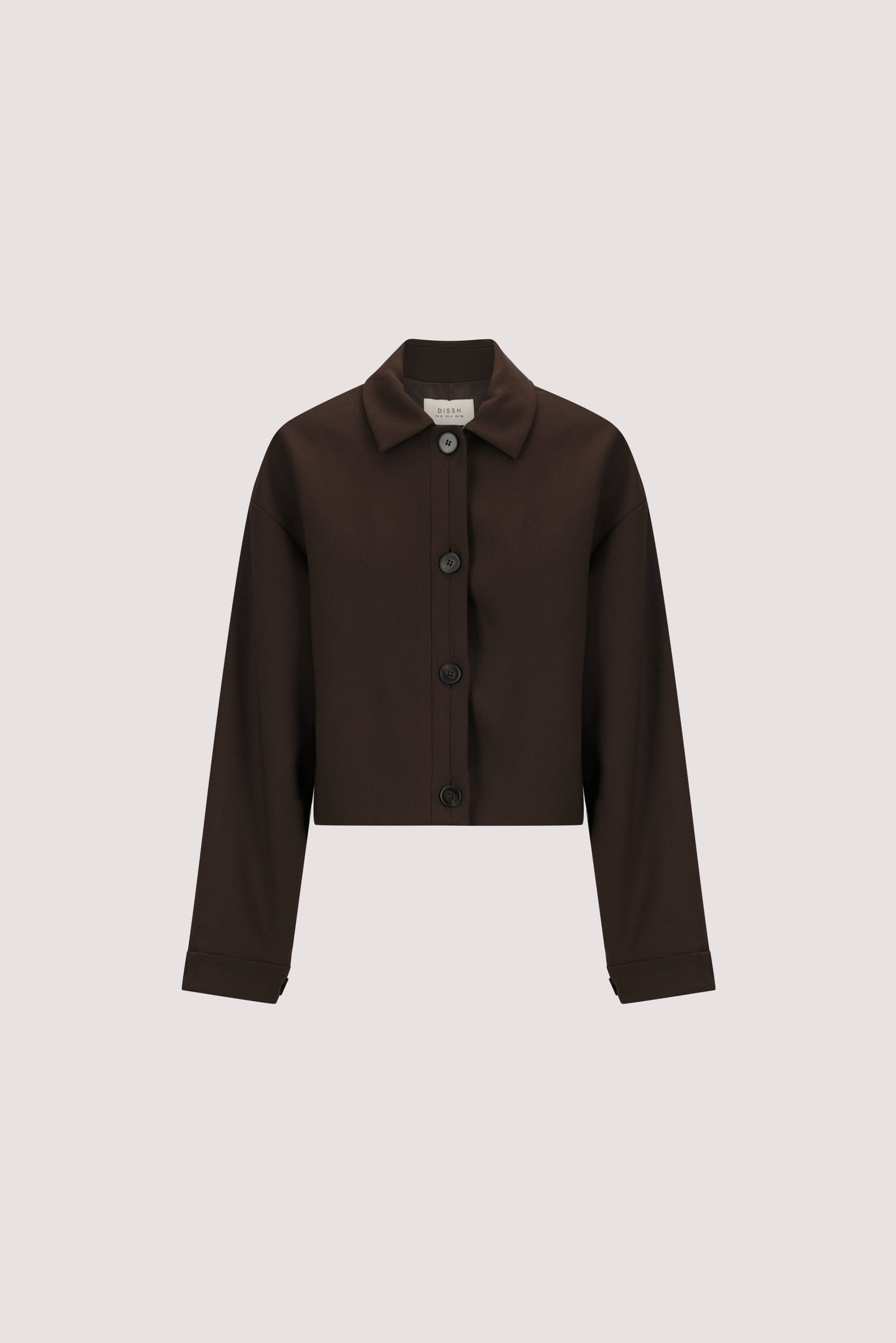 LEX DARK CLOVER CROPPED JACKET Clothing DISSH Boutiques 