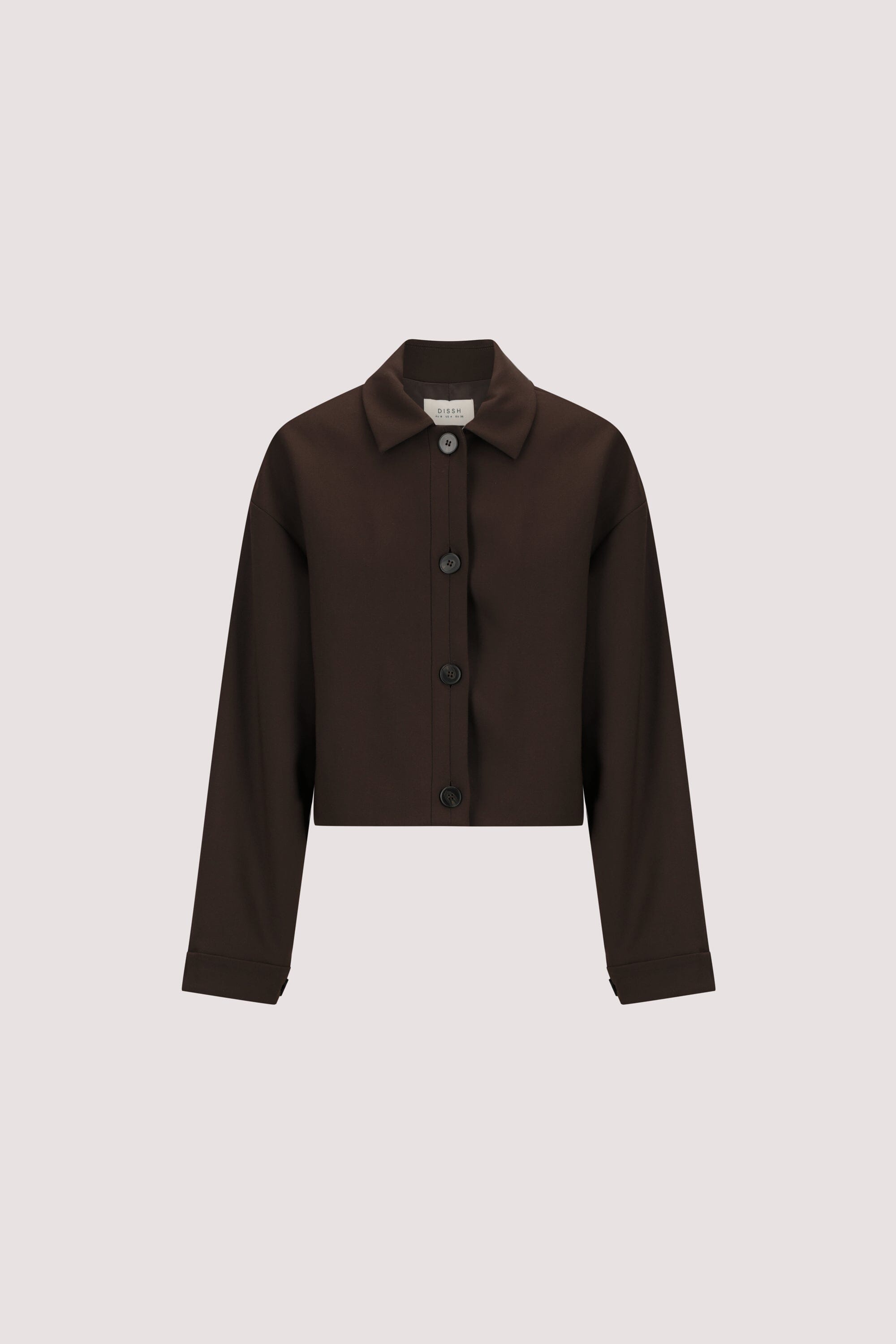 LEX DARK CLOVER CROPPED JACKET Clothing DISSH Boutiques 