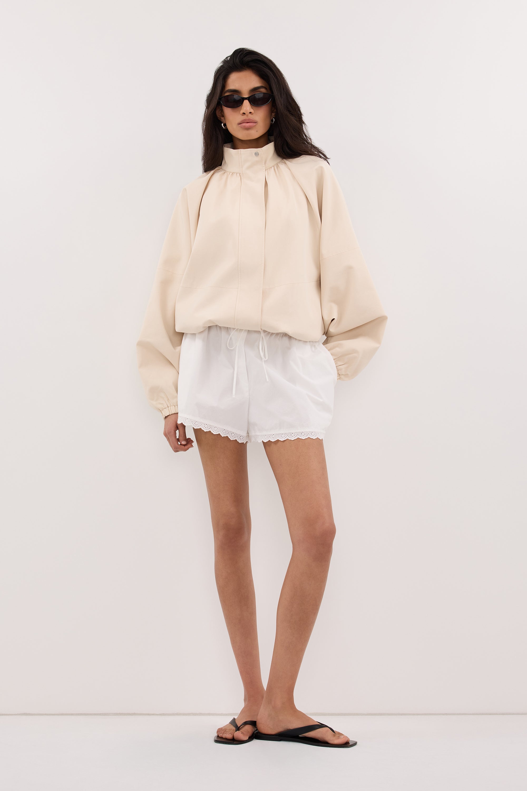 OAKLEE OYSTER BATWING LIGHTWEIGHT JACKET