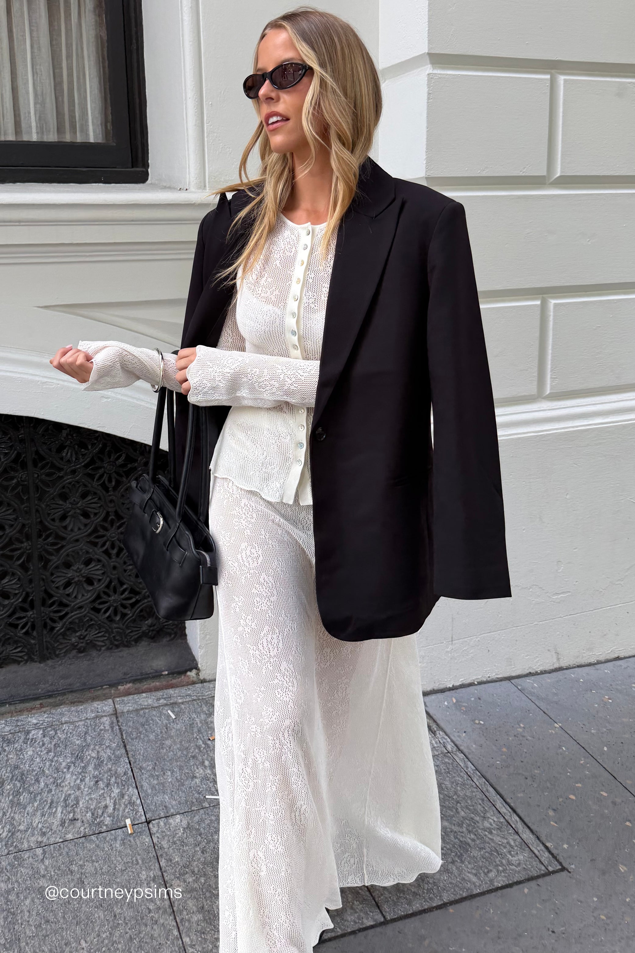 HARLEY 2.0 BLACK OVERSIZED BLAZER