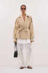 NINA STONE LIGHTWEIGHT MINI TRENCH
