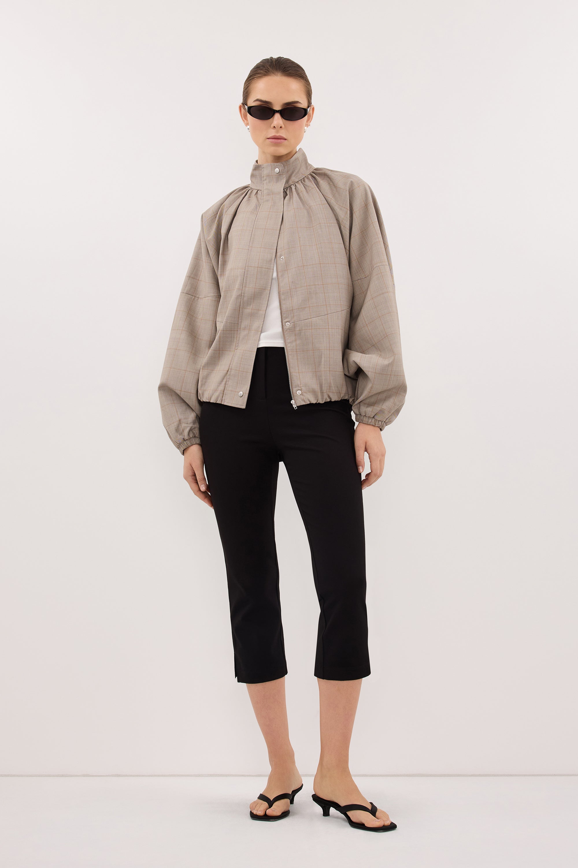 KALILA ASH BATWING JACKET