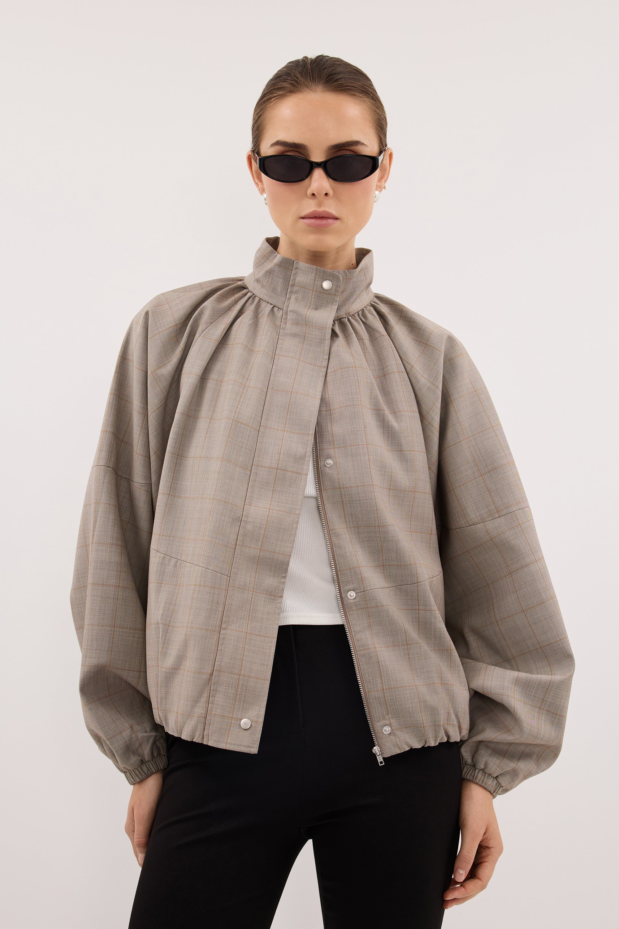 KALILA ASH BATWING JACKET