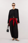 CYRUS BLACK CROPPED BLAZER - PRE ORDER