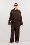 KENDALL MILK CHOC BOMBER JACKET - PRE ORDER