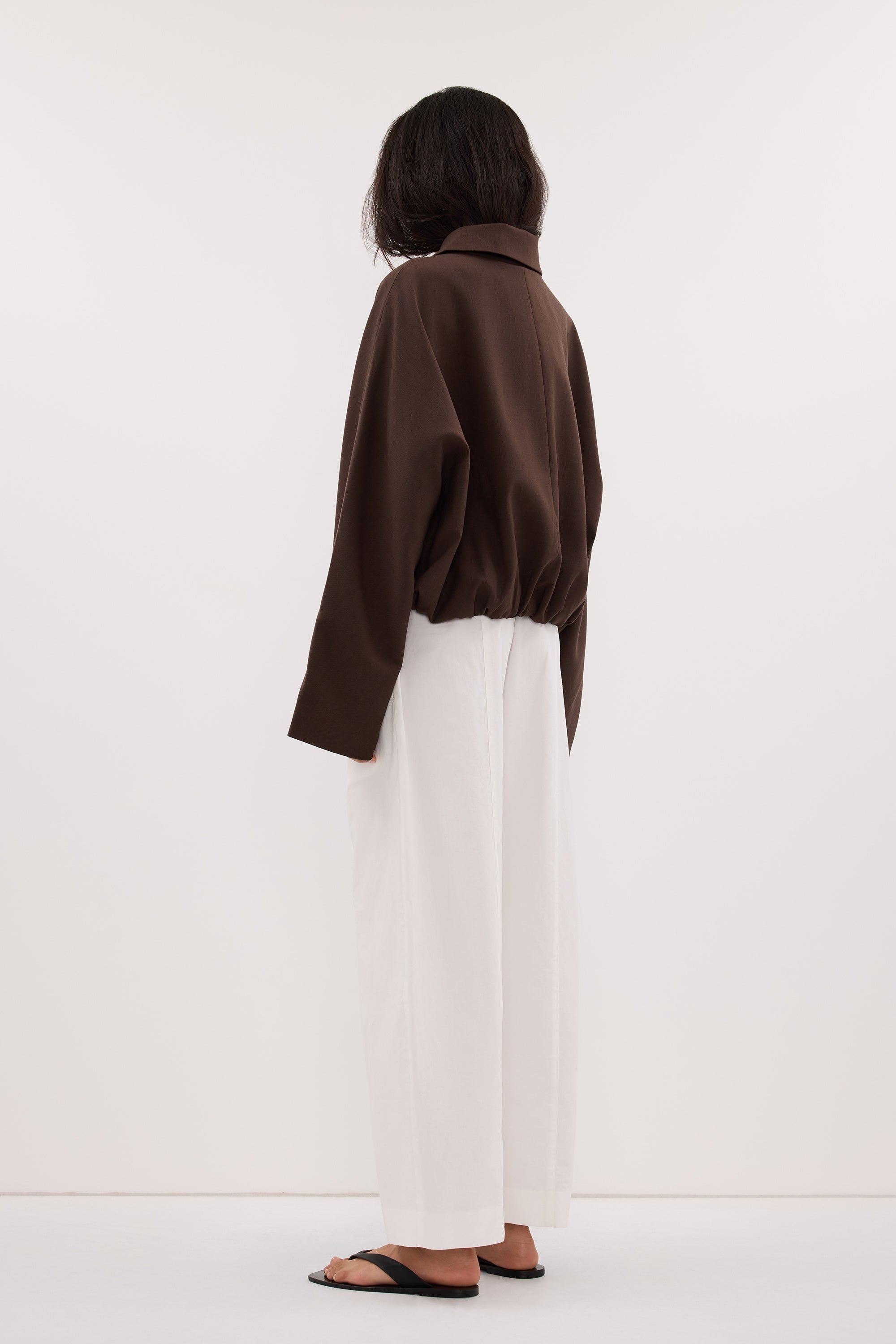 KENDALL MILK CHOC BOMBER JACKET