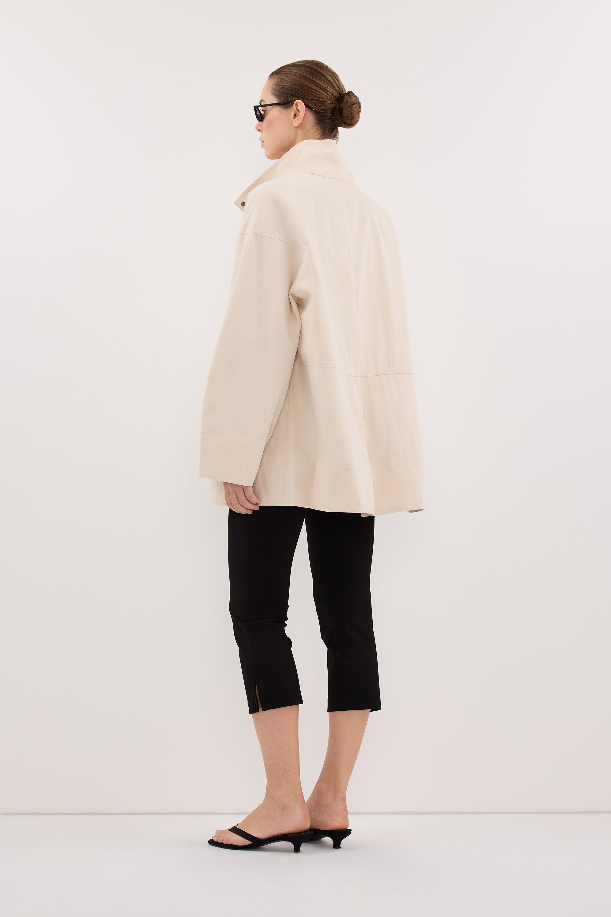 MARIS OYSTER MID LENGTH JACKET