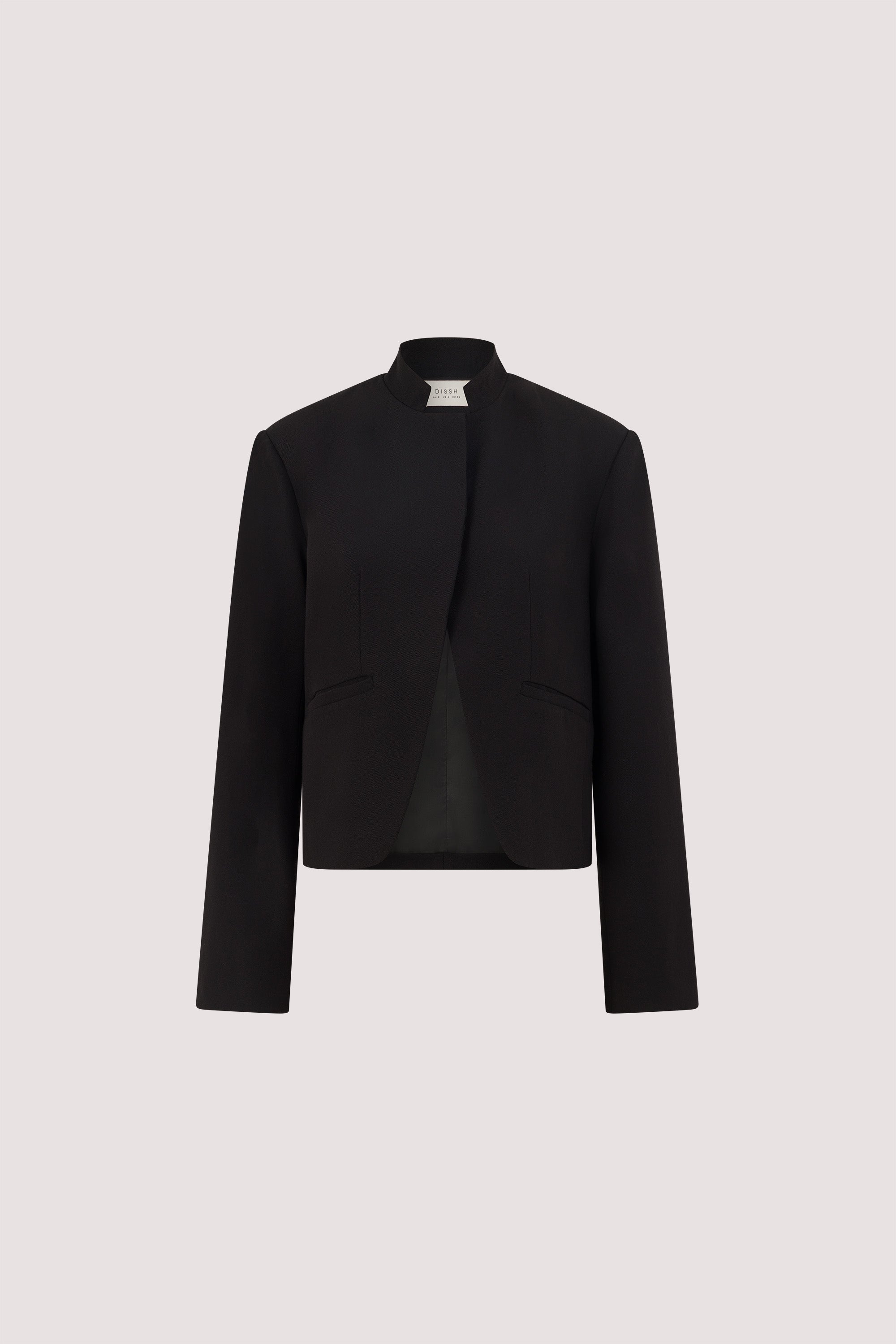 VIDA BLACK CROPPED BLAZER