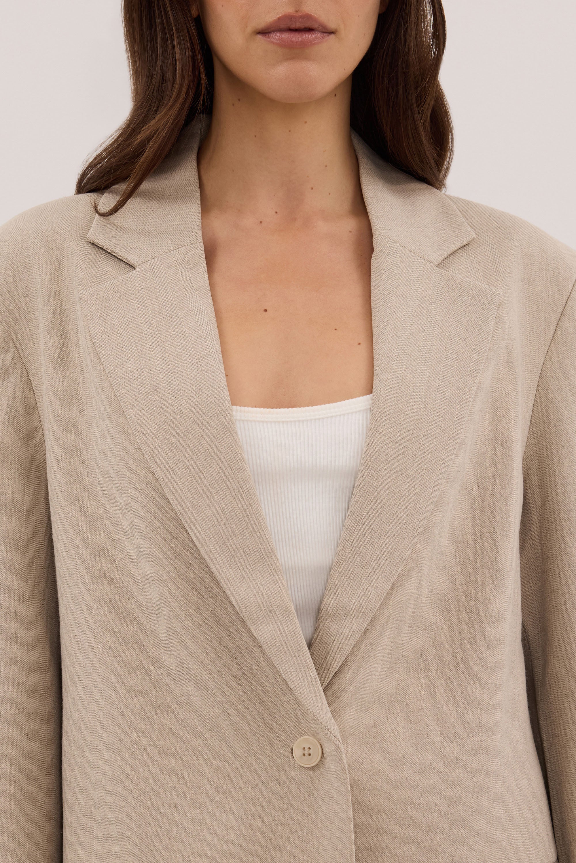TRINITY OAT OVERSIZED BLAZER