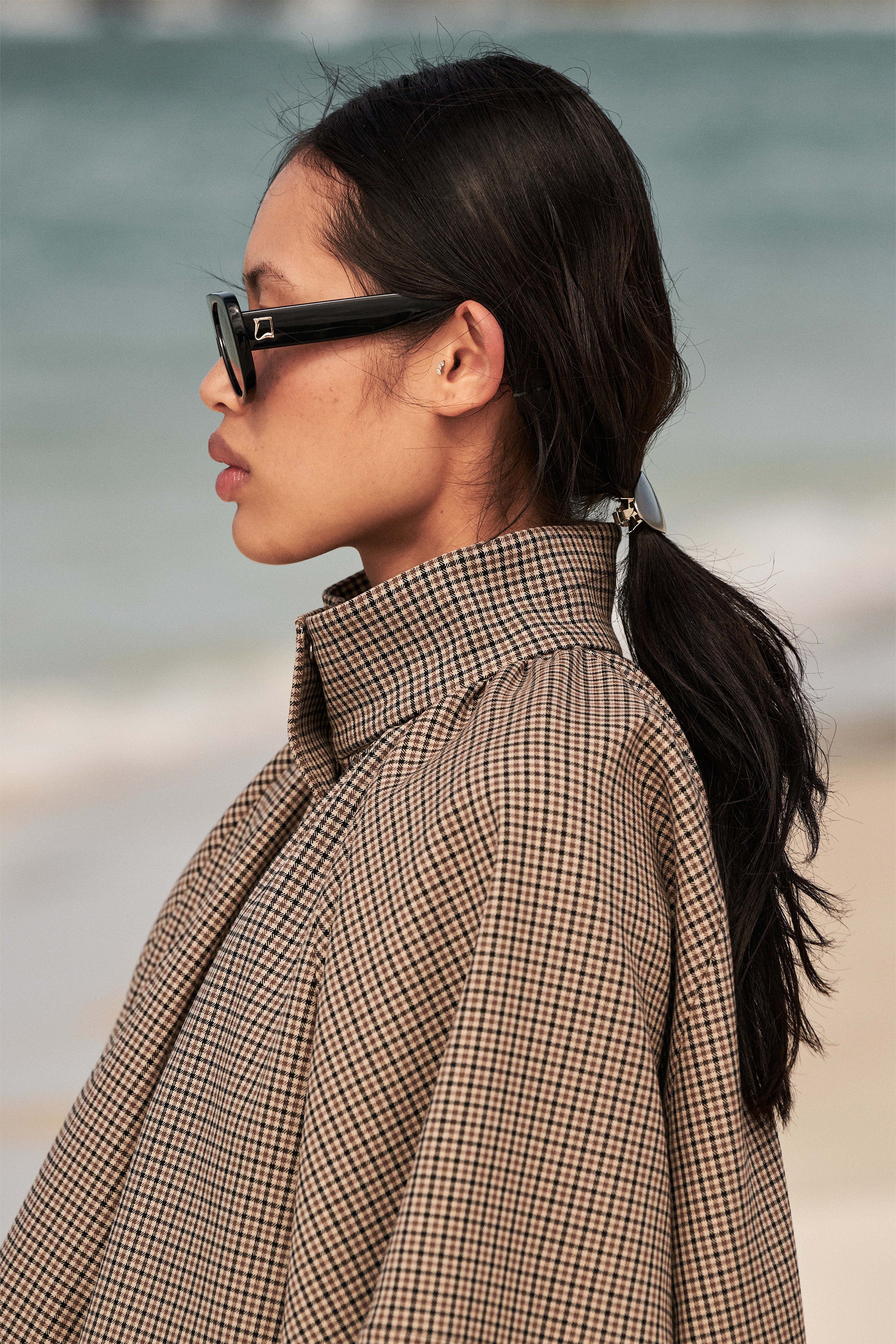 KIKO BUFF HOUNDSTOOTH JACKET - PRE ORDER