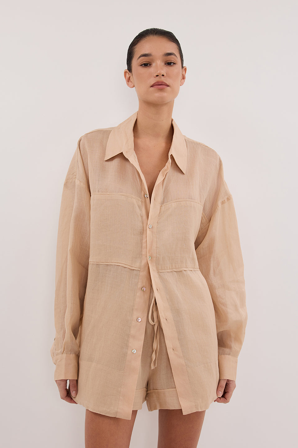 KAI MUSK RAMIE SLEEVED SHIRT Clothing DISSH Boutiques 
