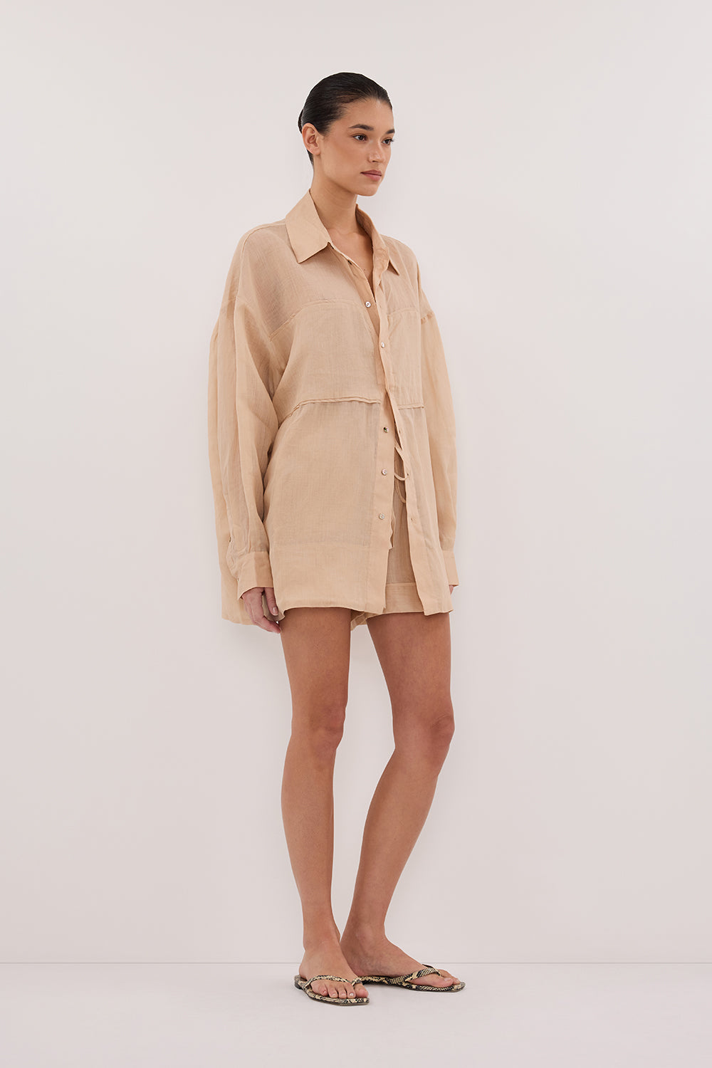 KAI MUSK RAMIE SLEEVED SHIRT Clothing DISSH Boutiques 