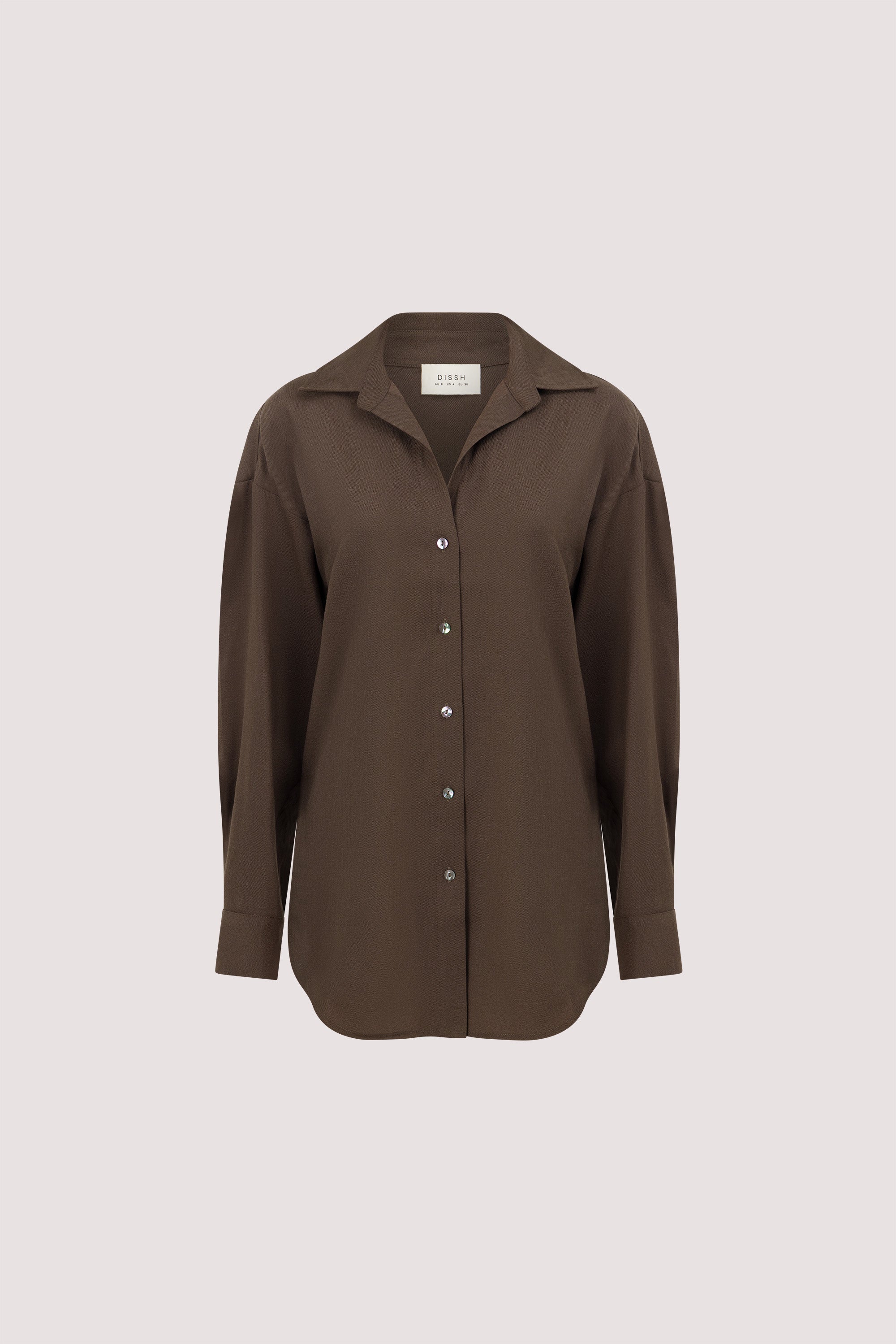 CALIA MILK CHOCOLATE RELAXED SHIRT