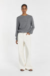 INDY GREY CASHMERE KNIT JUMPER