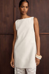 ROWIE BONE SLEEVELESS BOAT NECK TUNIC TOP