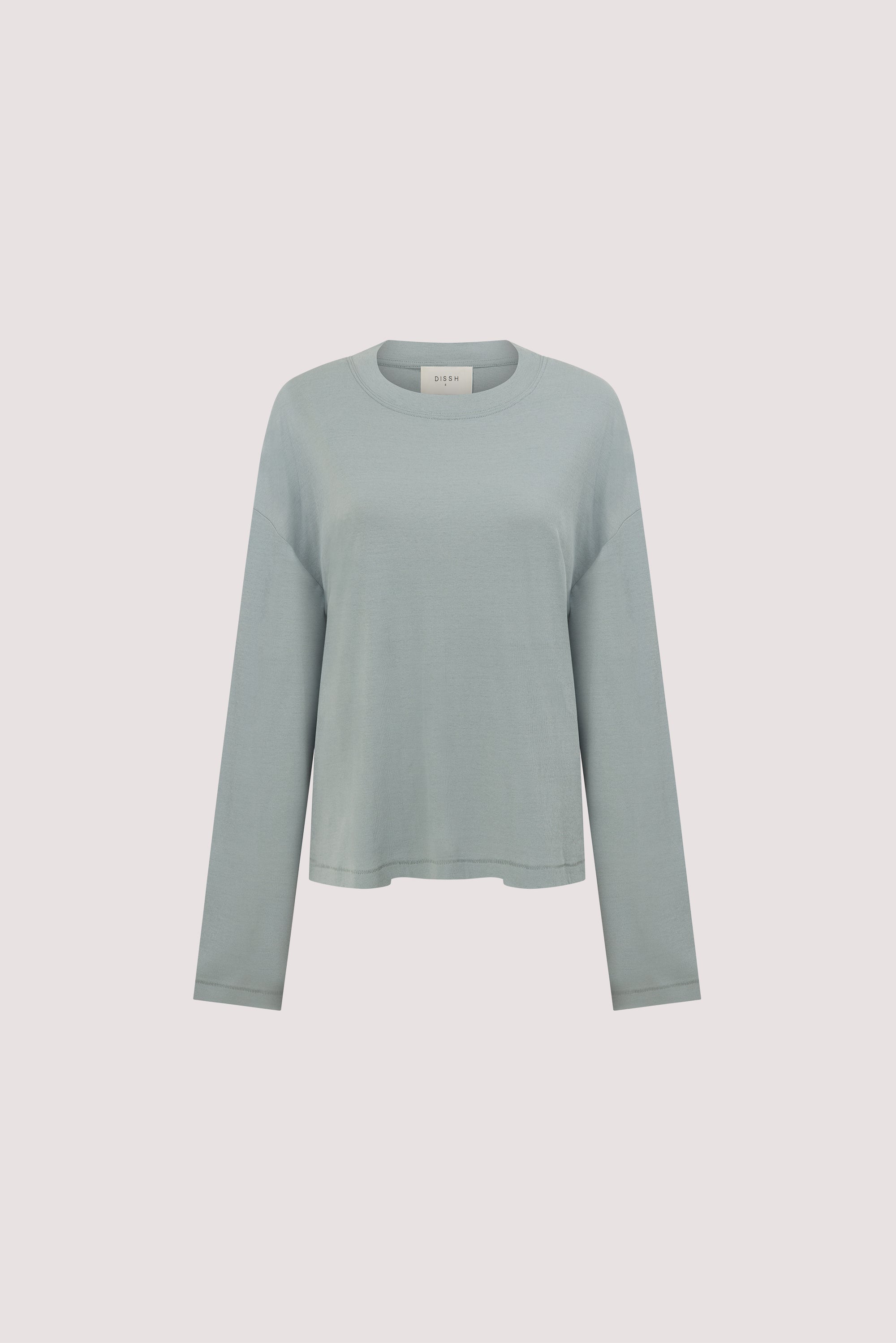 SLOANE MINERAL LONG SLEEVE CREW KNIT TOP