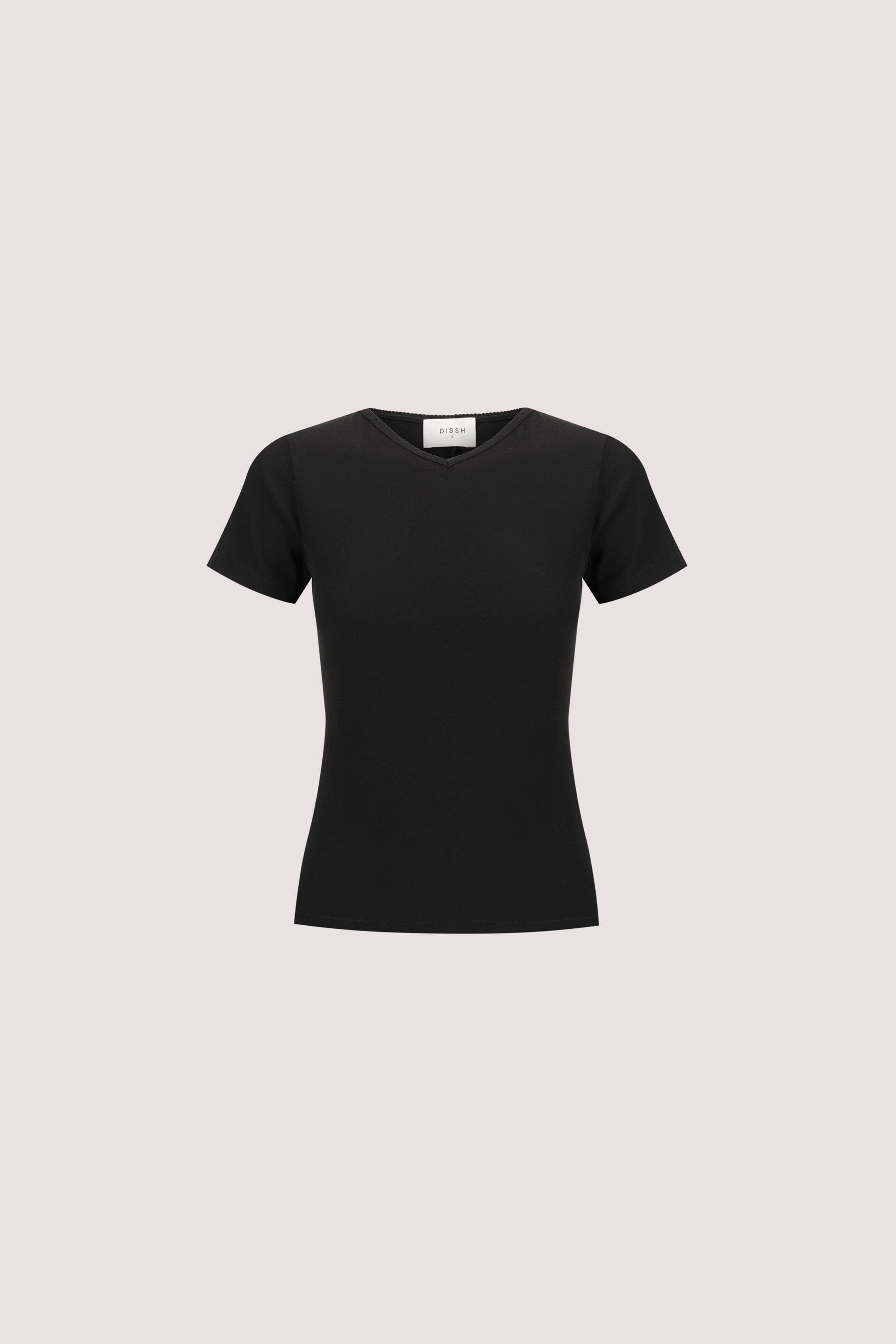 SLOANE BLACK KNIT BABY TEE