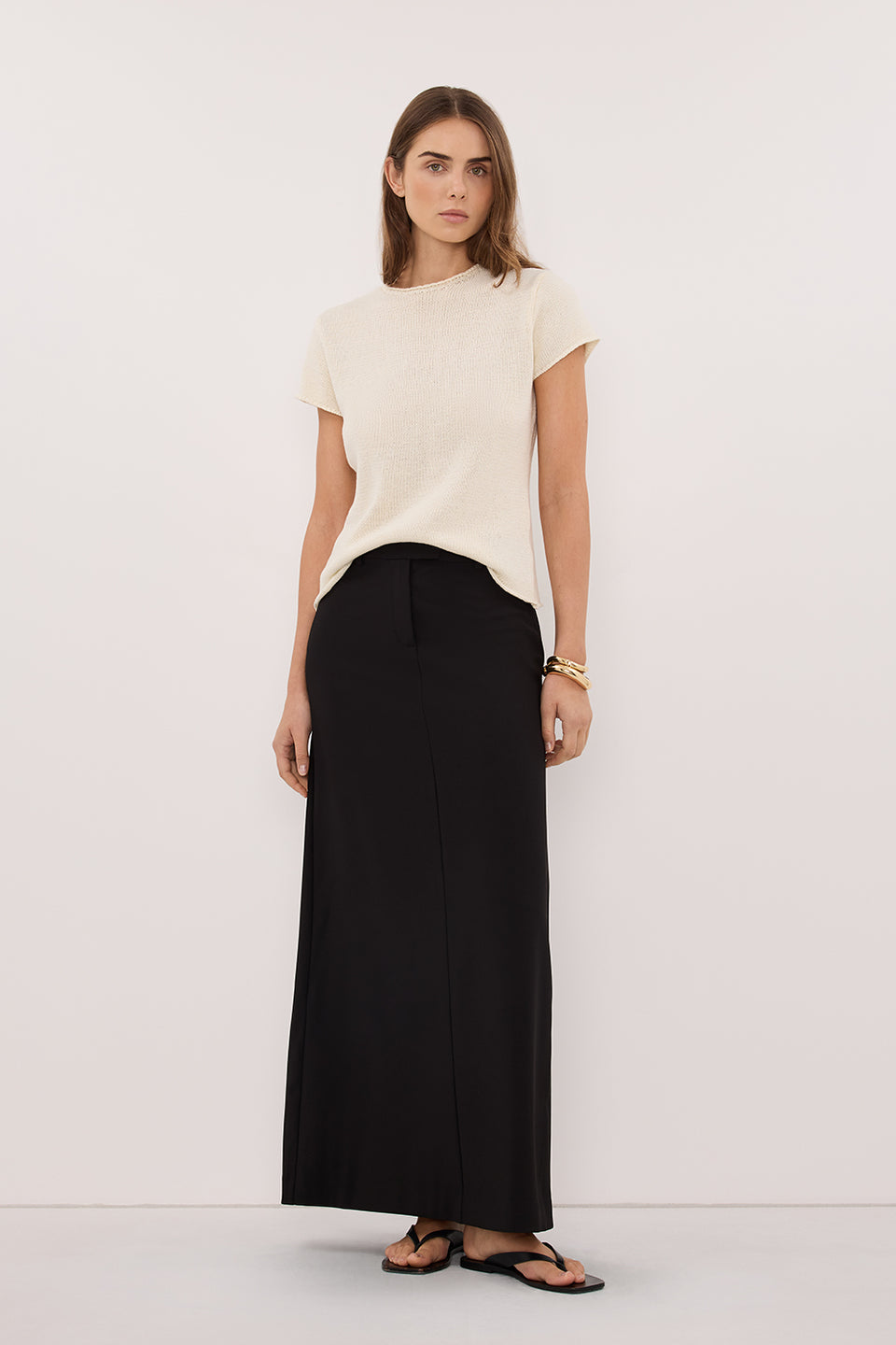 ORIA NATURAL COTTON BABY TEE Clothing DISSH Boutiques 