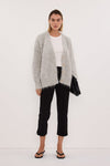 SALMA SILVER LONGLINE CARDIGAN