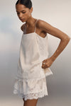 SELENE OYSTER SATIN CAMI 