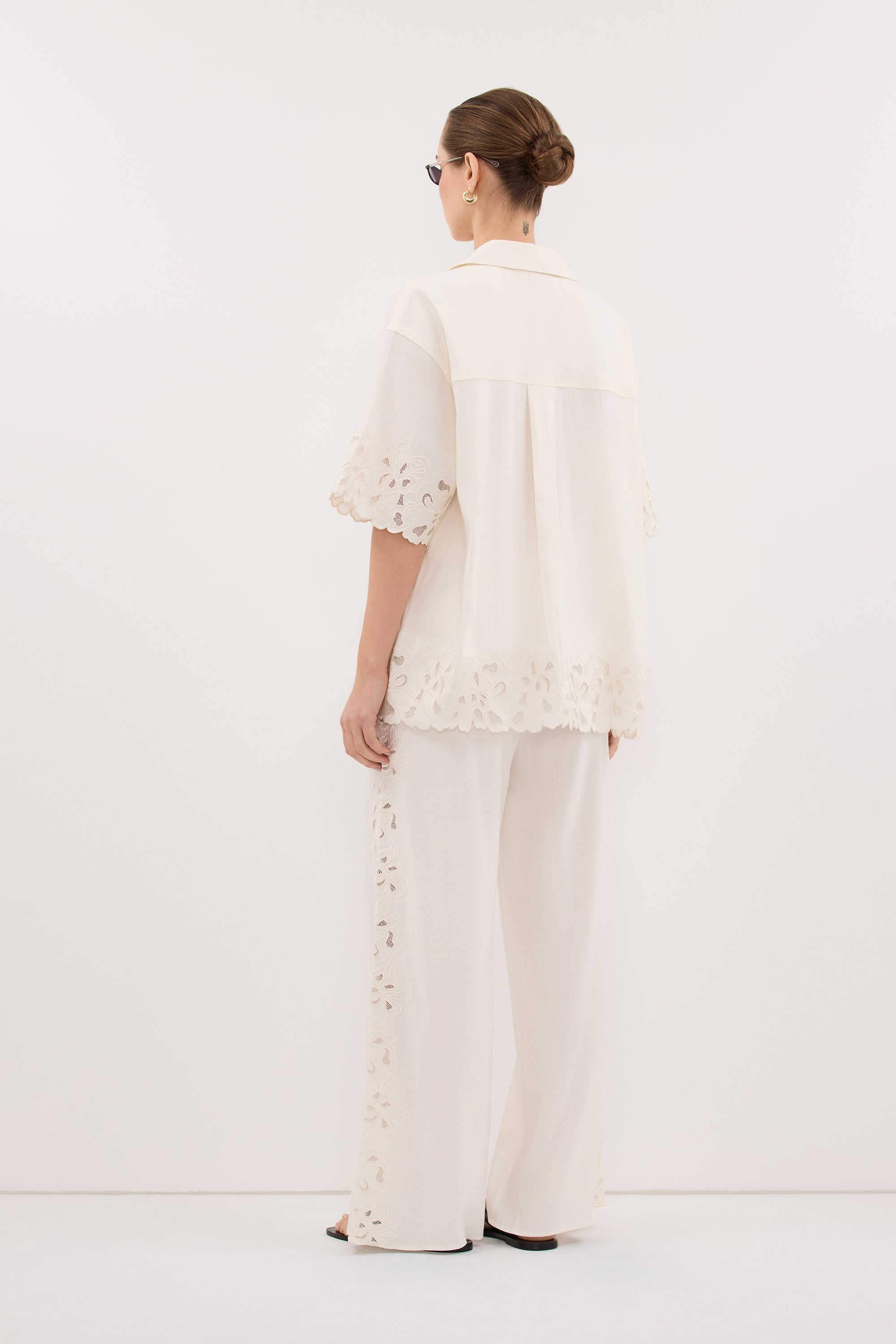 ZARIA OFF WHITE SHIRT