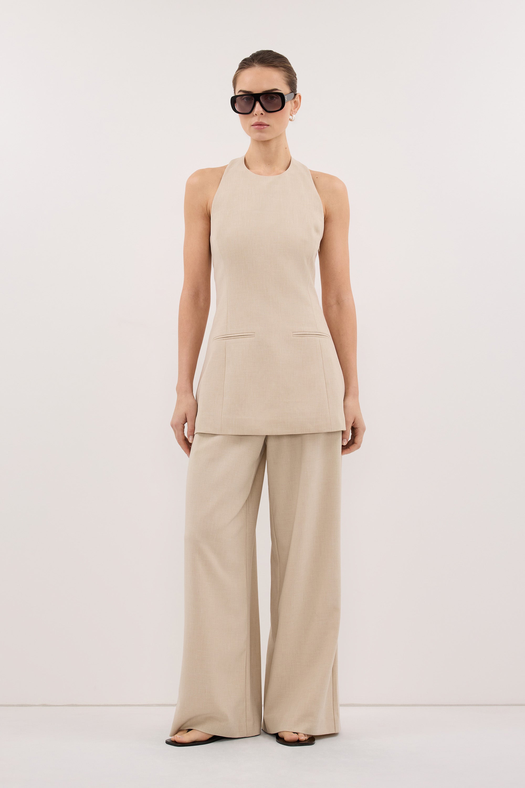 KENDALL OAT LONGLINE HALTER - PRE ORDER