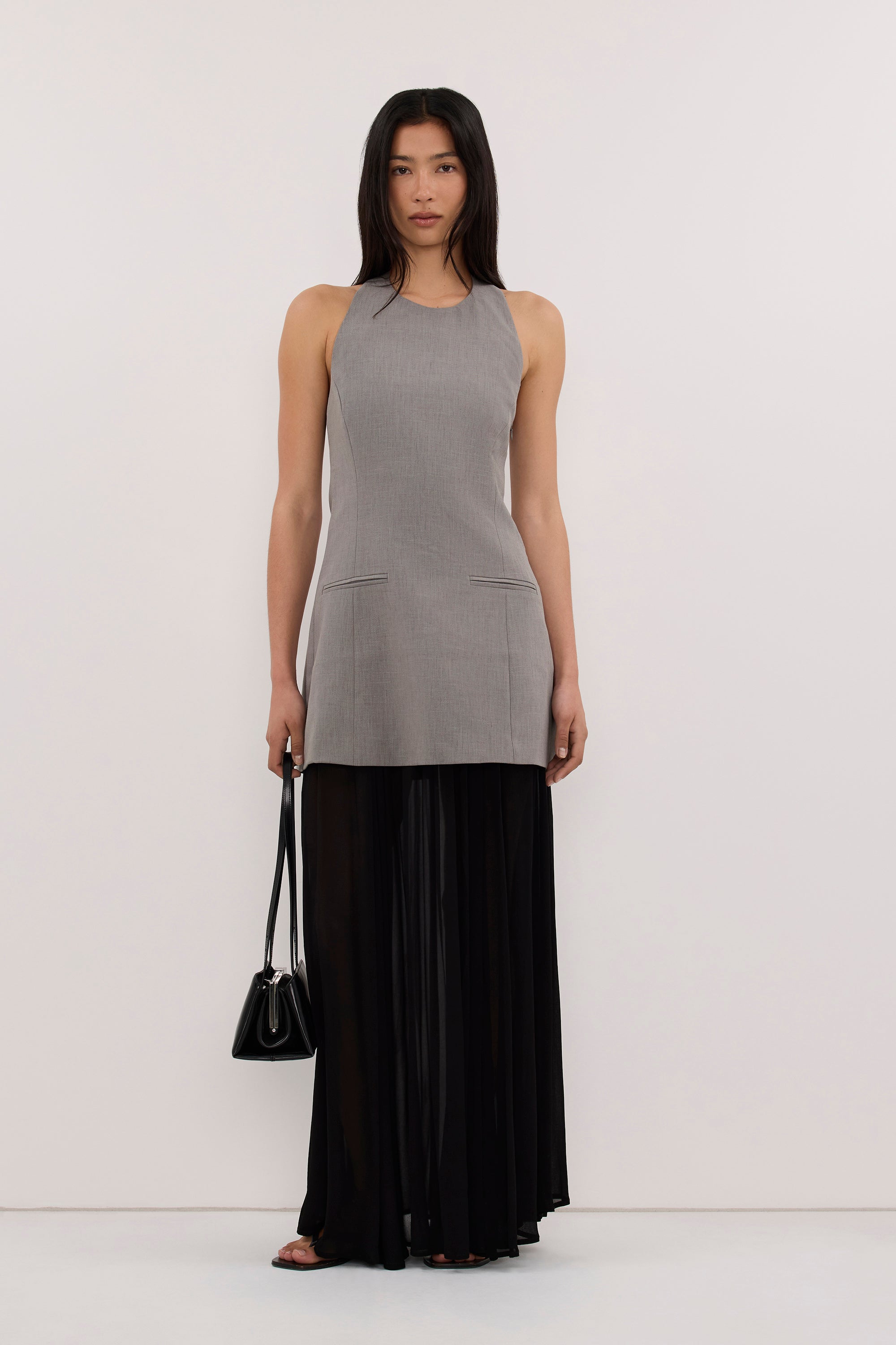 KENDALL STEEL GREY LONGLINE HALTER
