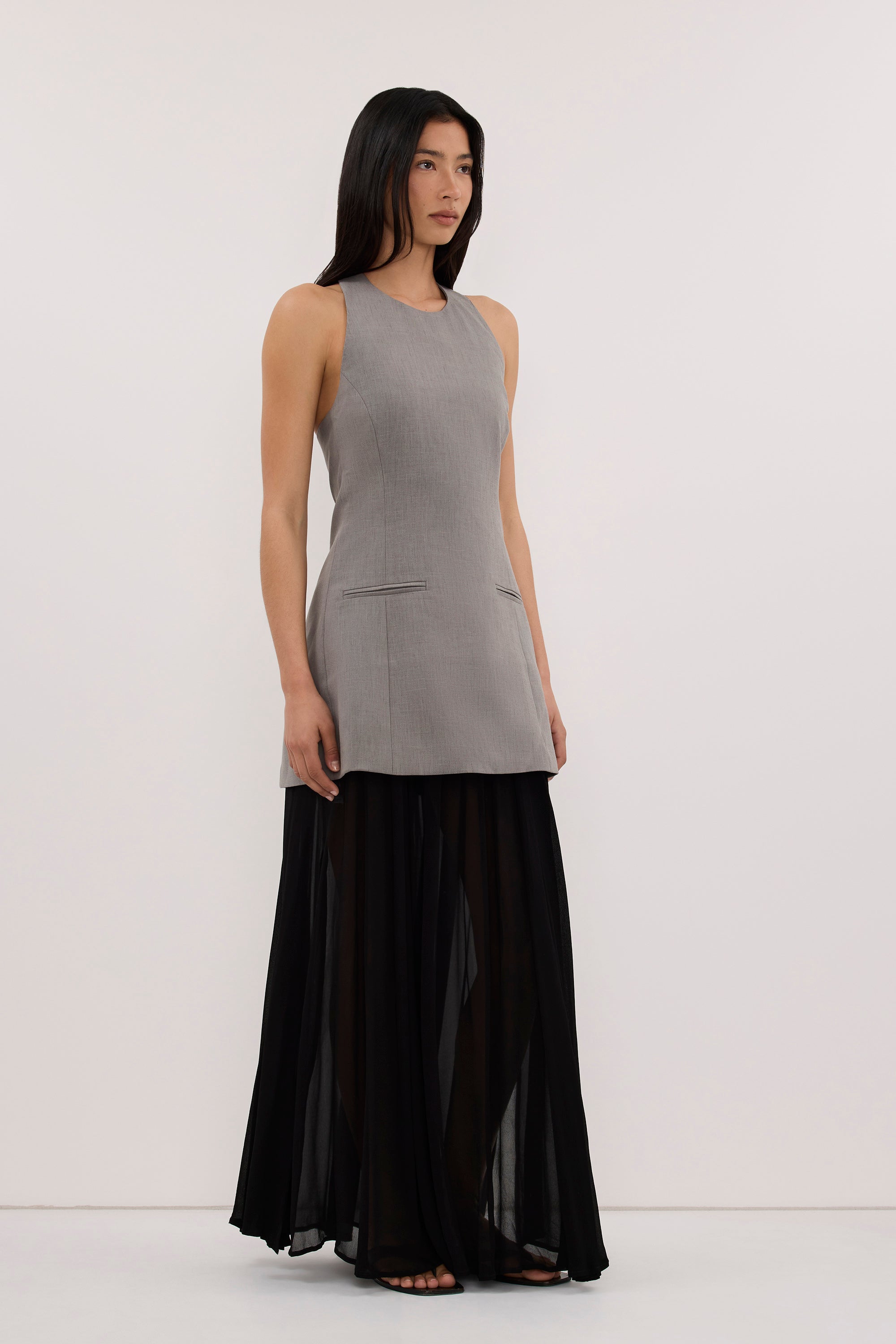 KENDALL STEEL GREY LONGLINE HALTER