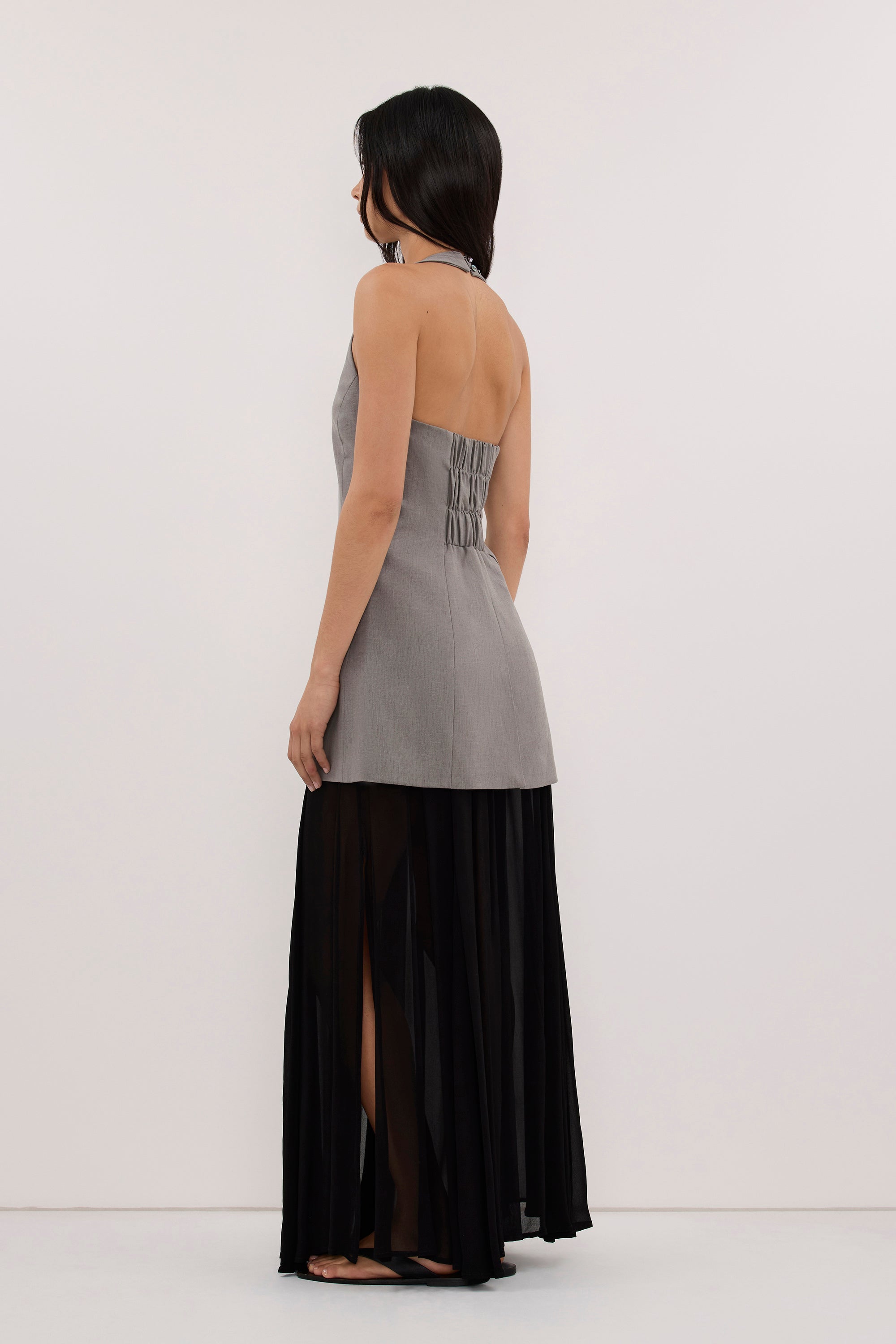 KENDALL STEEL GREY LONGLINE HALTER