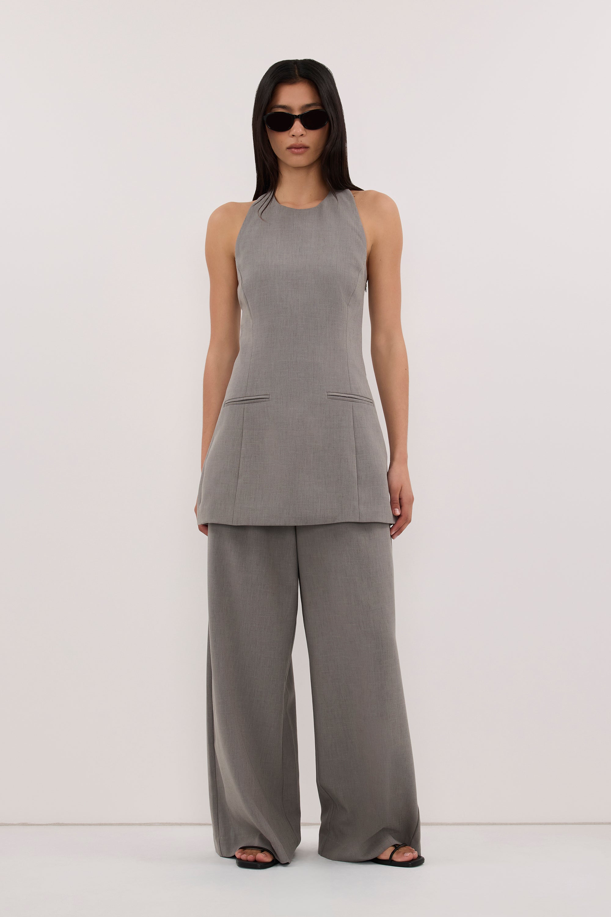 KENDALL STEEL GREY LONGLINE HALTER