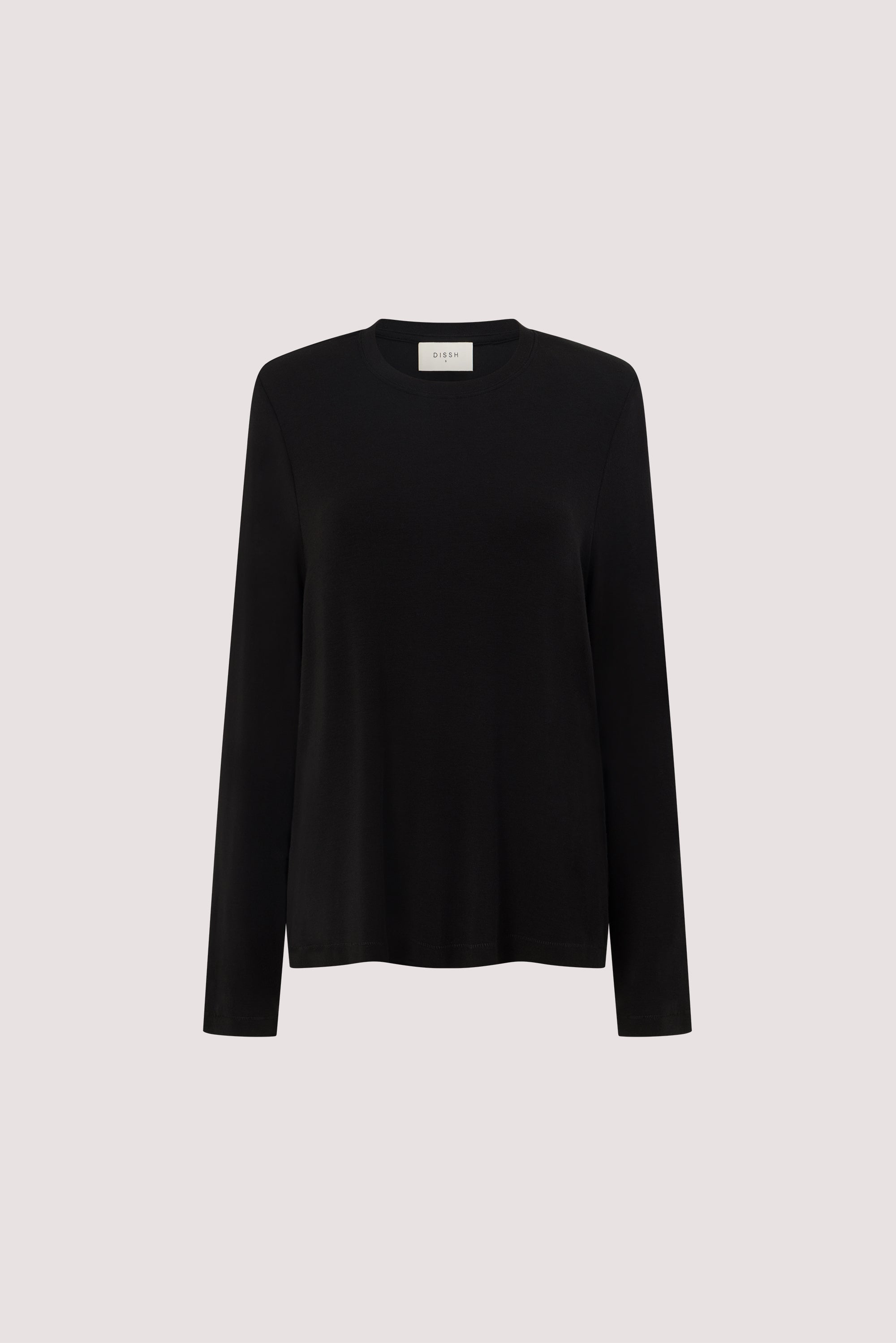 RENI BLACK SHOULDER PAD TOP