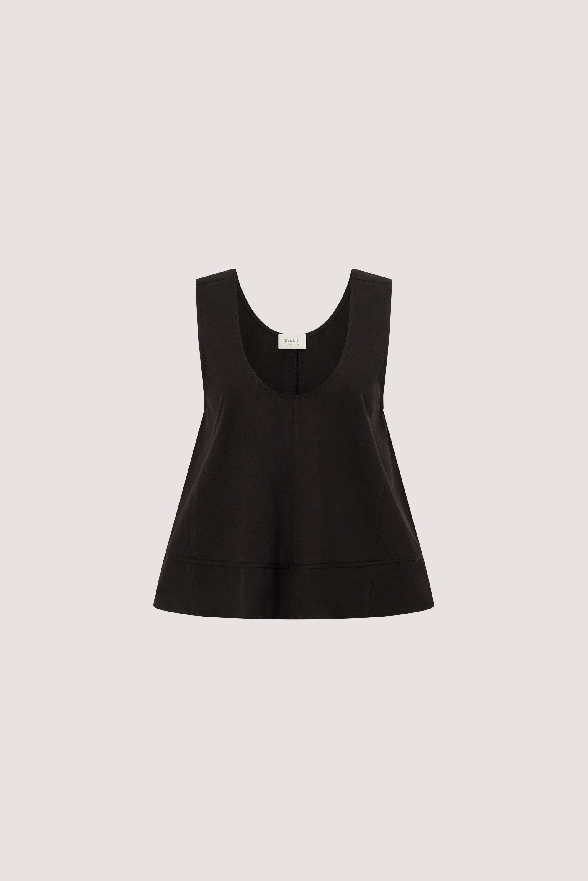 NELLIE BLACK COTTON TOP