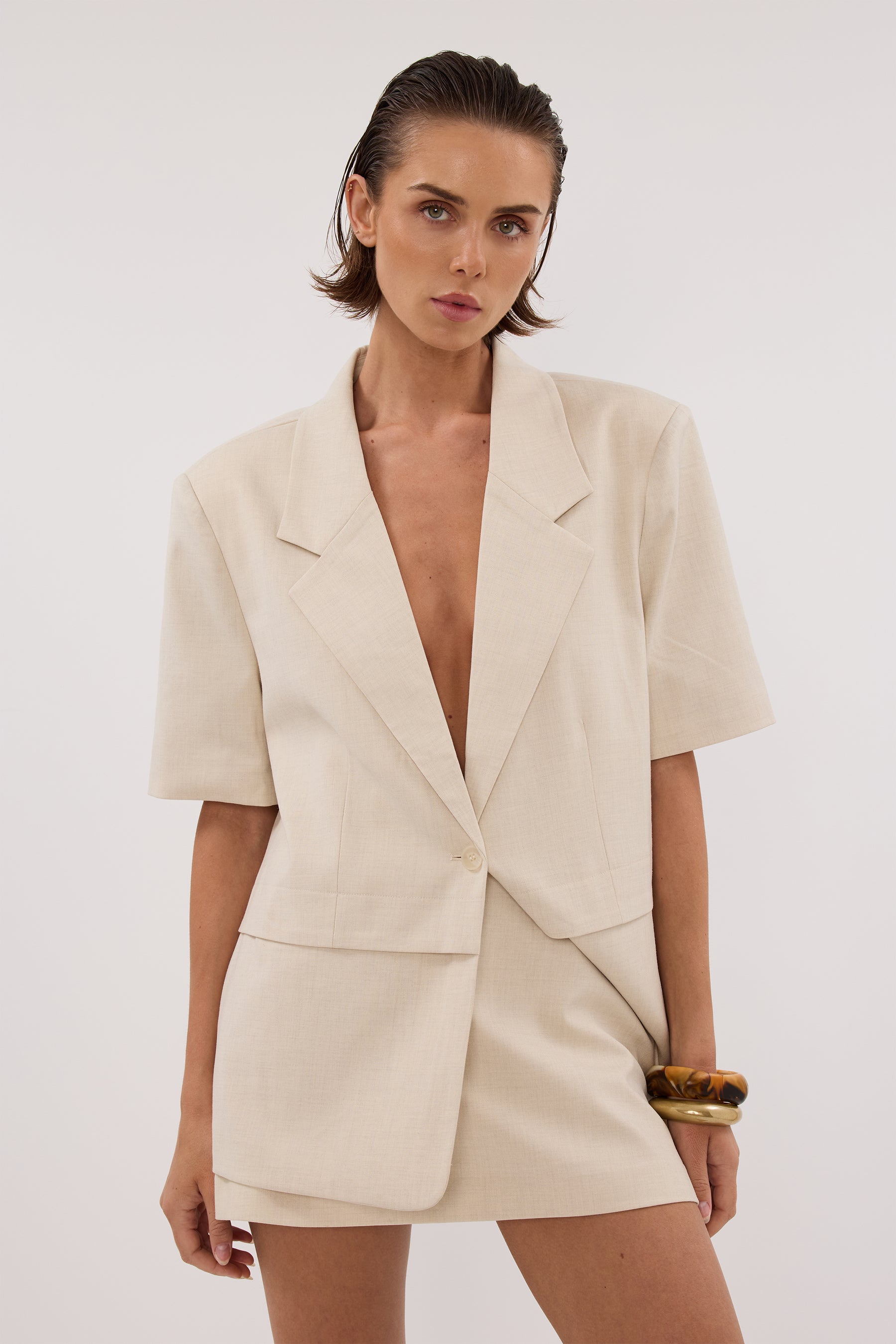 RITA SAND SKORT Clothing DISSH Boutiques 