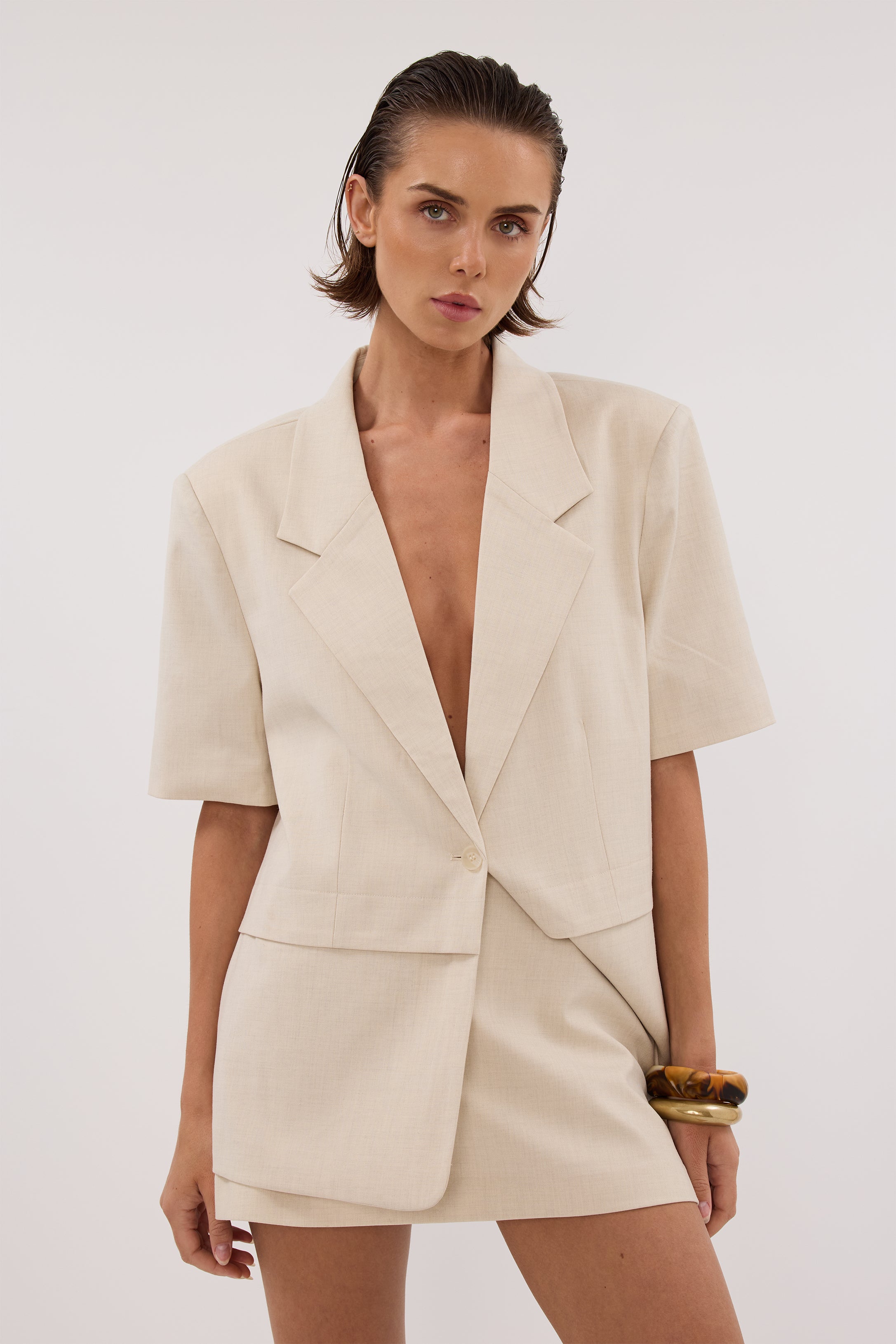 RITA SAND SKORT Clothing DISSH Boutiques 
