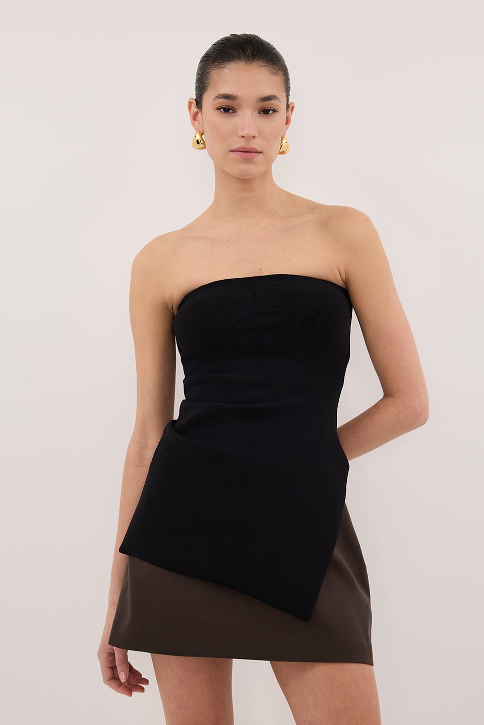 SOHO BITTER CHOC SKORT Clothing DISSH Boutiques 