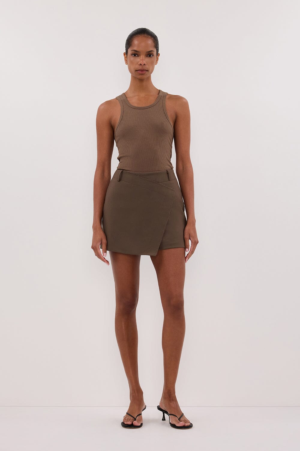 JULIE CLOVER TAILORED SKORT Clothing DISSH Boutiques 